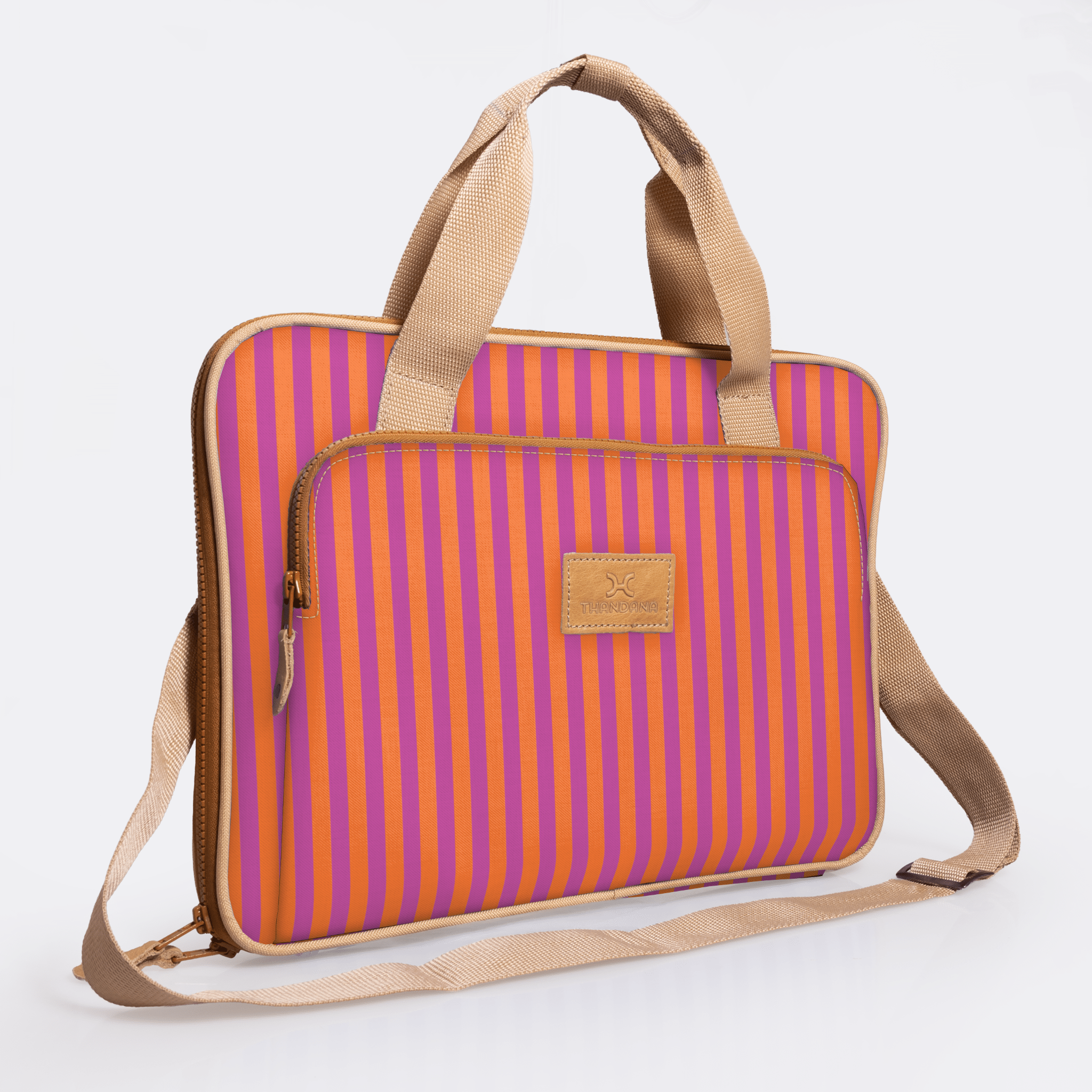 Thandana Kids 15" Slimline Laminated Fabric Laptop Bag - KaryKase
