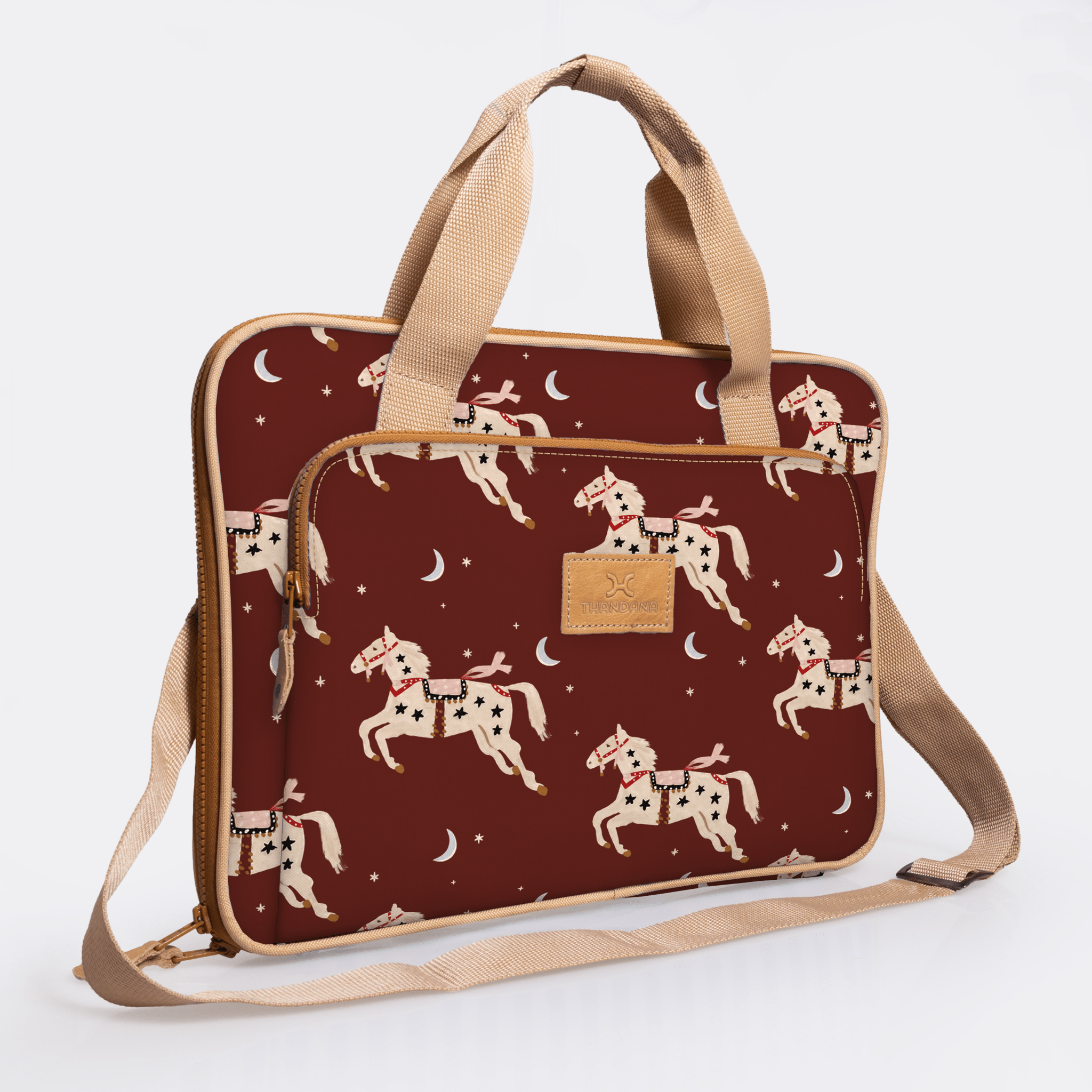 Thandana Kids 15" Slimline Laminated Fabric Laptop Bag - KaryKase