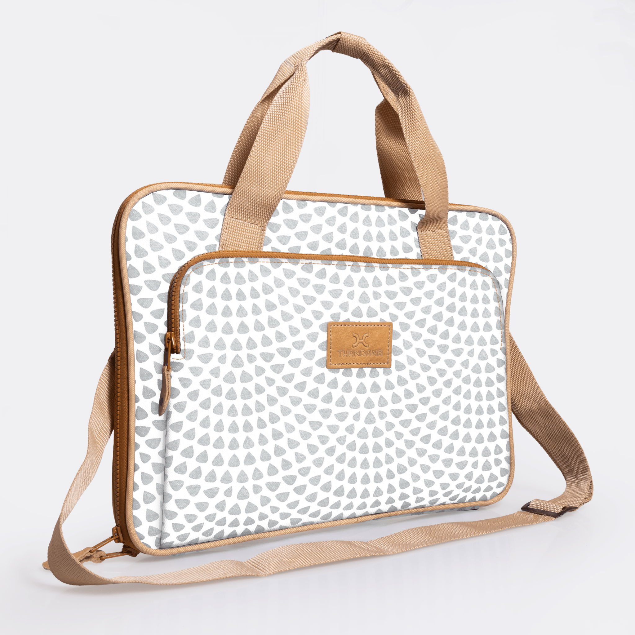 Thandana Kids 15" Slimline Laminated Fabric Laptop Bag - KaryKase