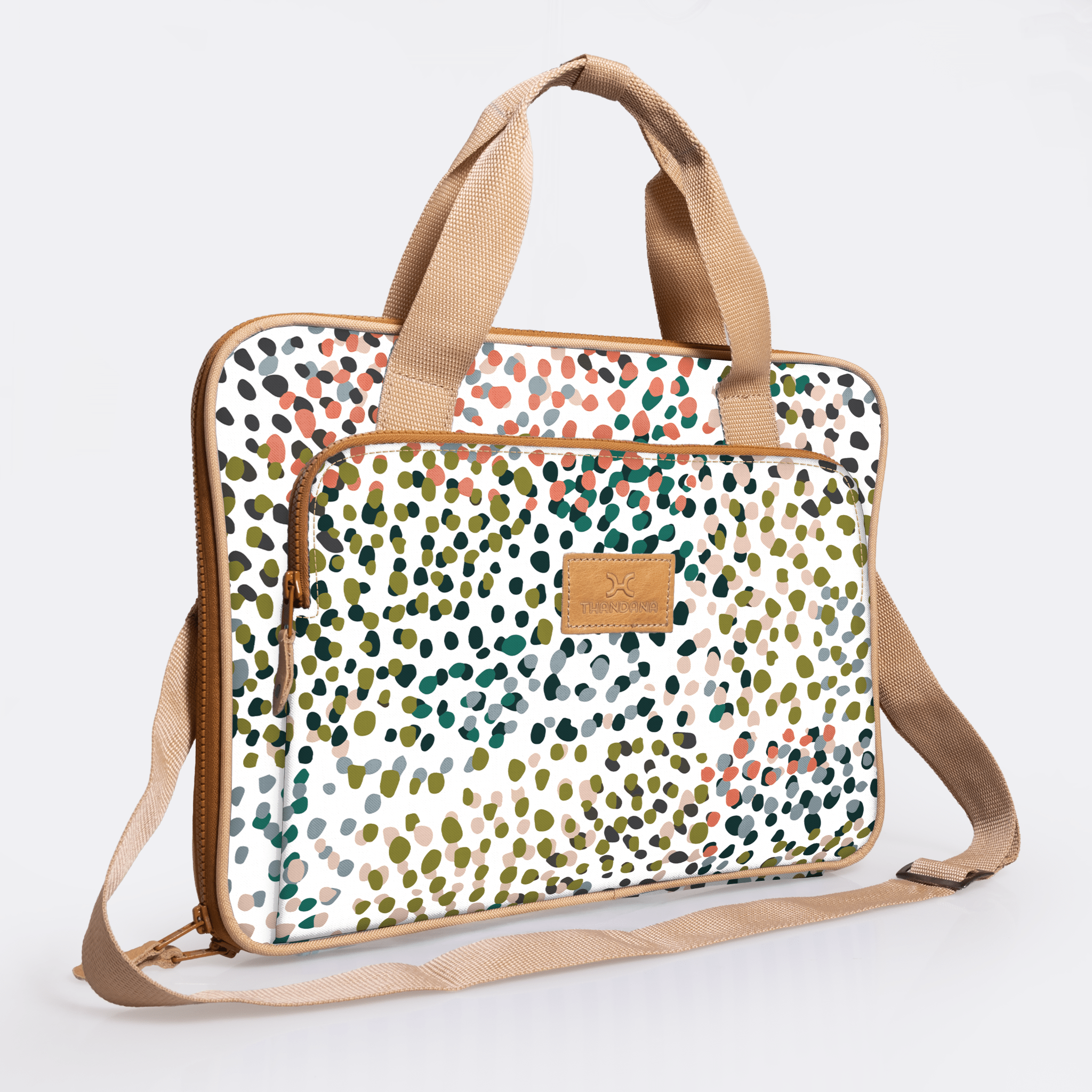 Thandana Kids 15" Slimline Laminated Fabric Laptop Bag - KaryKase