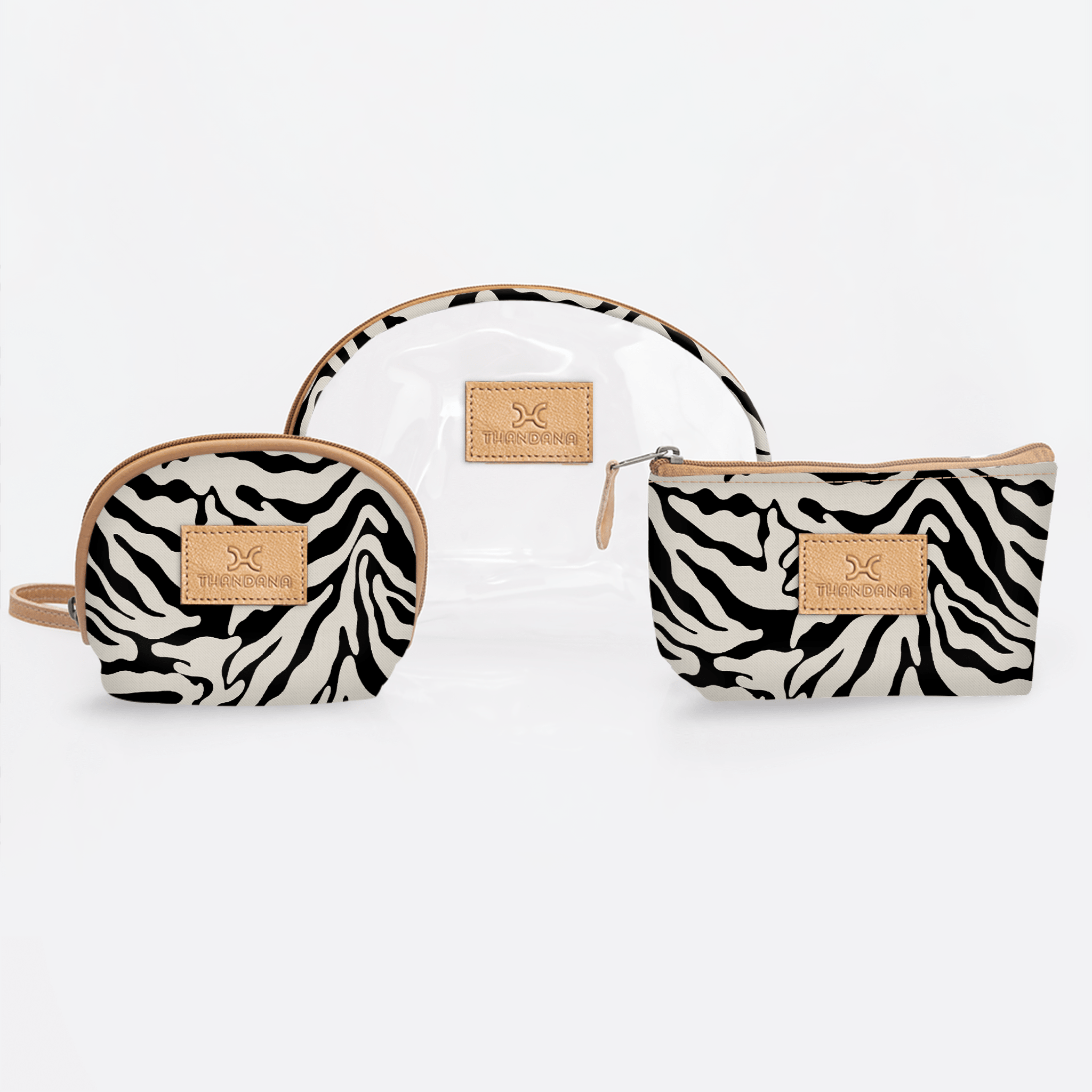 Thandana Kids Laminated Fabric Clear Big Mouth Set - KaryKase