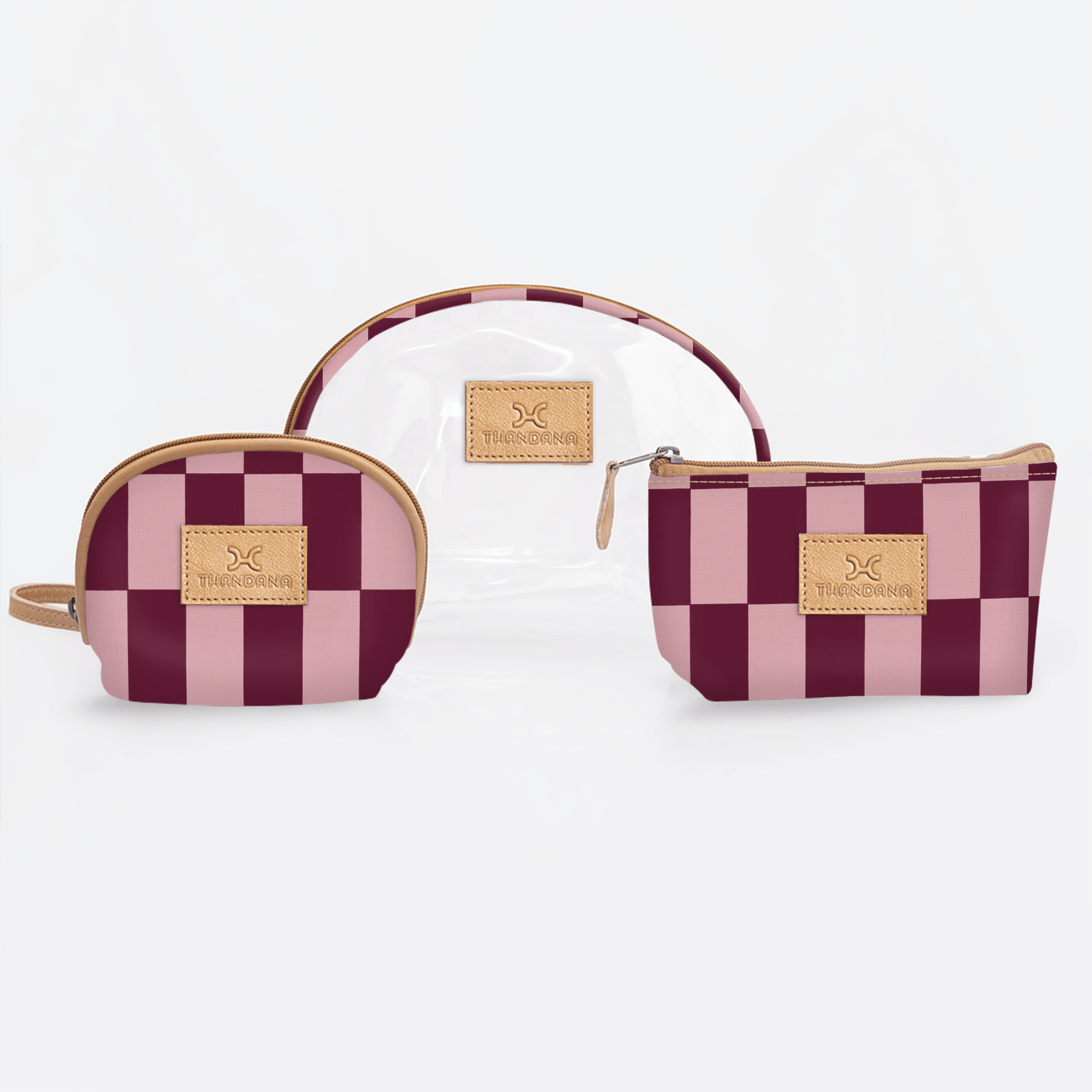 Thandana Kids Laminated Fabric Clear Big Mouth Set - KaryKase