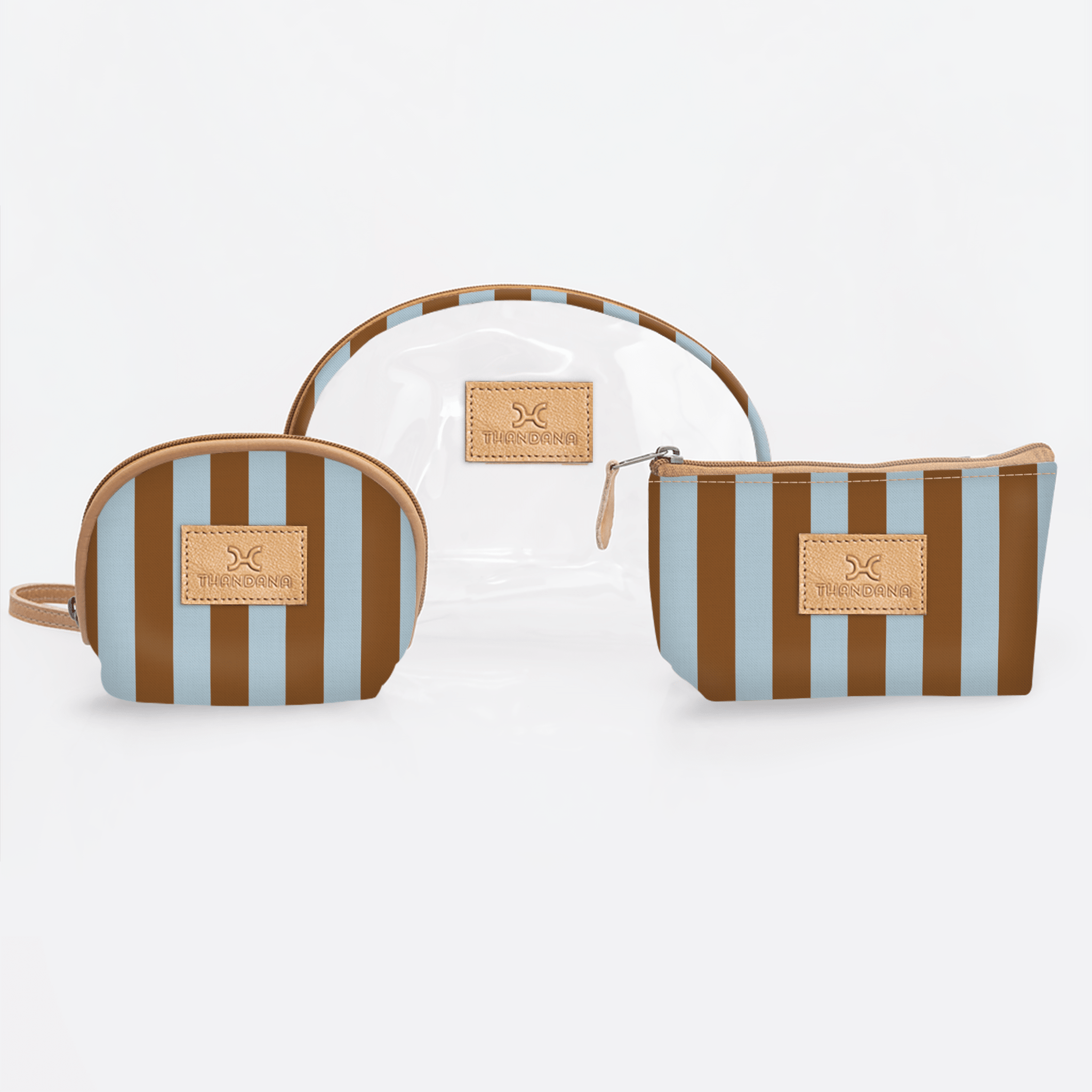 Thandana Kids Laminated Fabric Clear Big Mouth Set - KaryKase