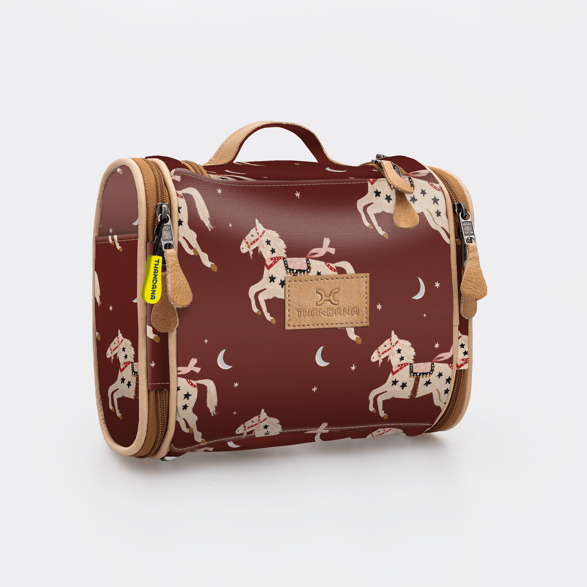 Thandana Kids Laminated Fabric Compact Travel Vanity Bag - KaryKase