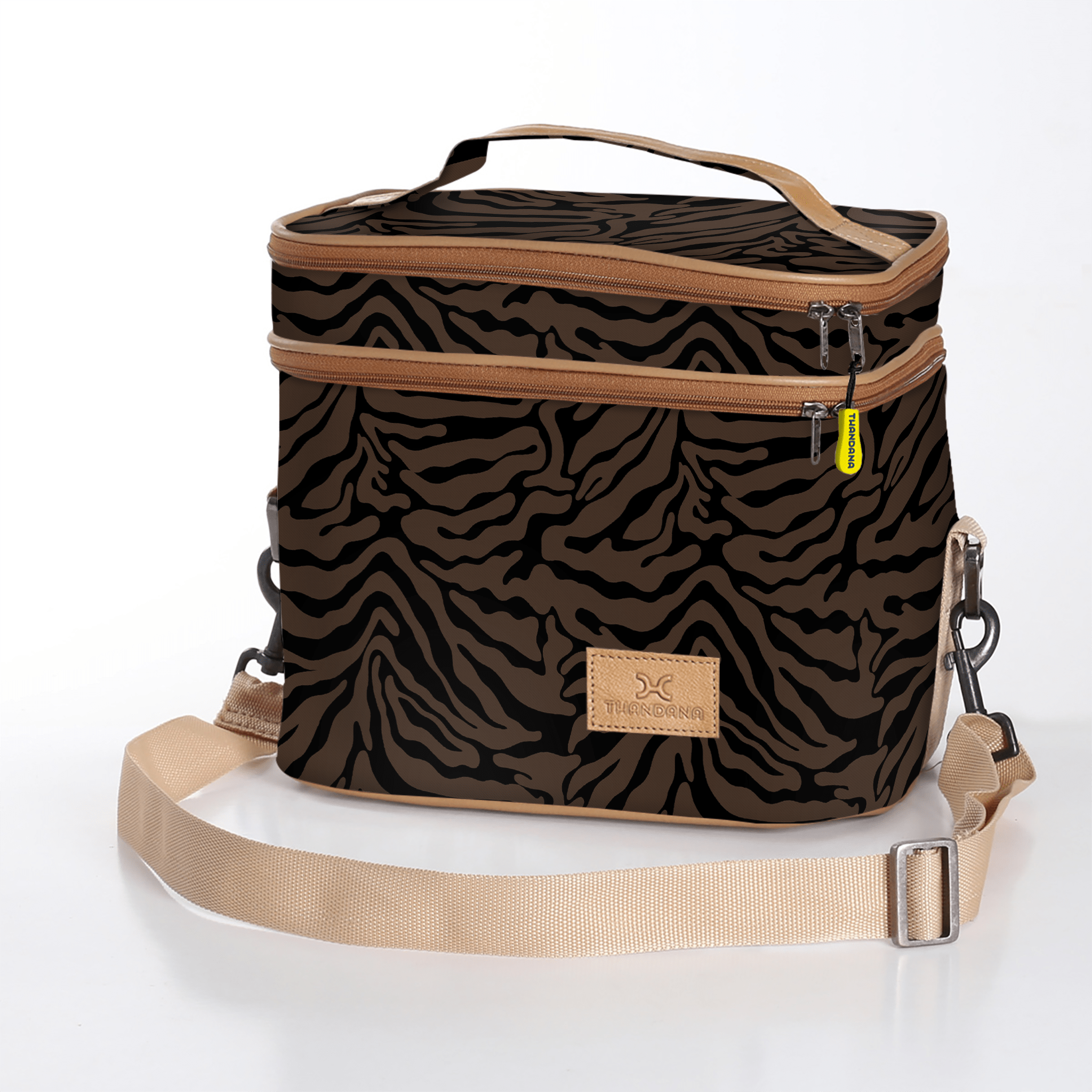 Thandana Kids Laminated Fabric Double Decker Cooler Bag - KaryKase