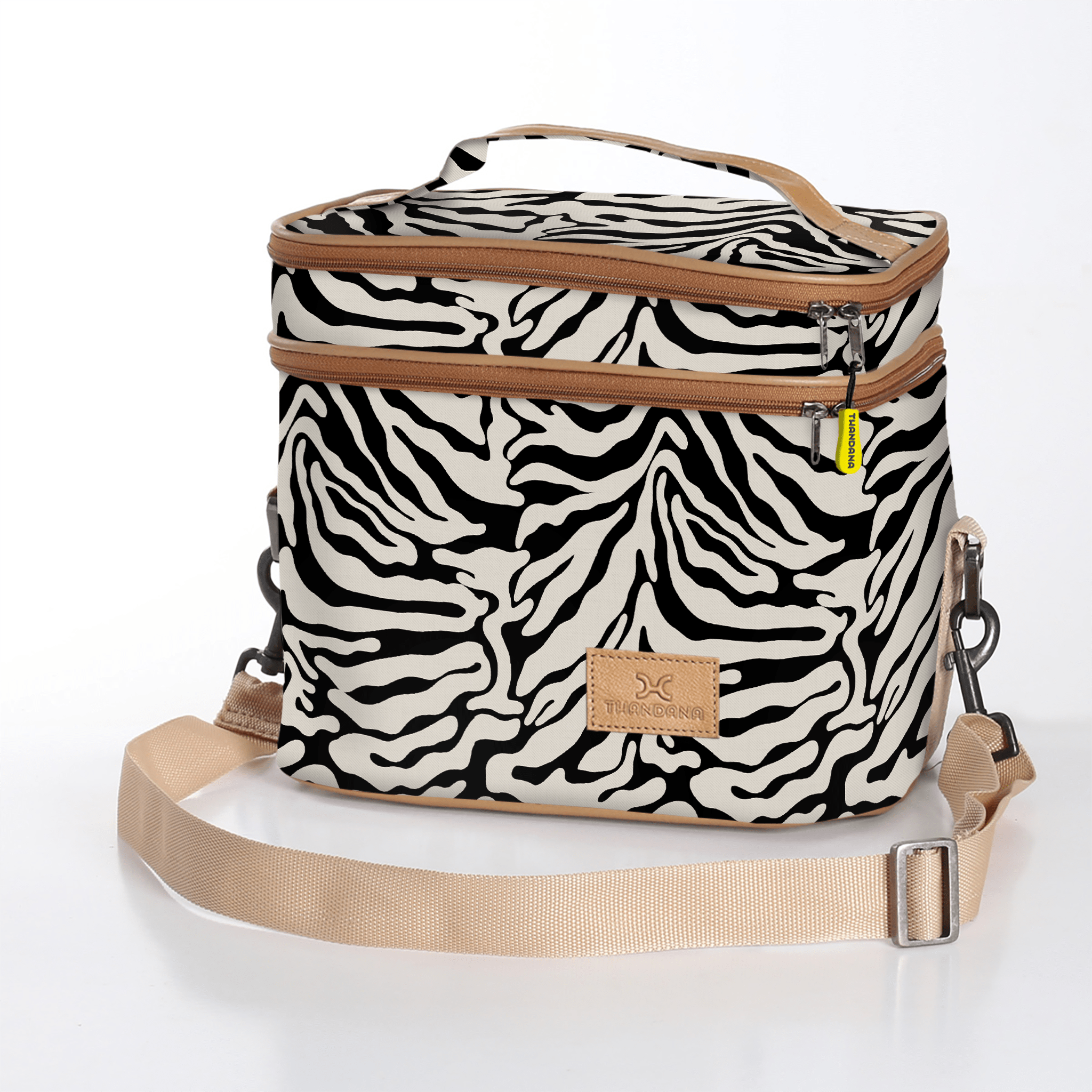 Thandana Kids Laminated Fabric Double Decker Cooler Bag - KaryKase