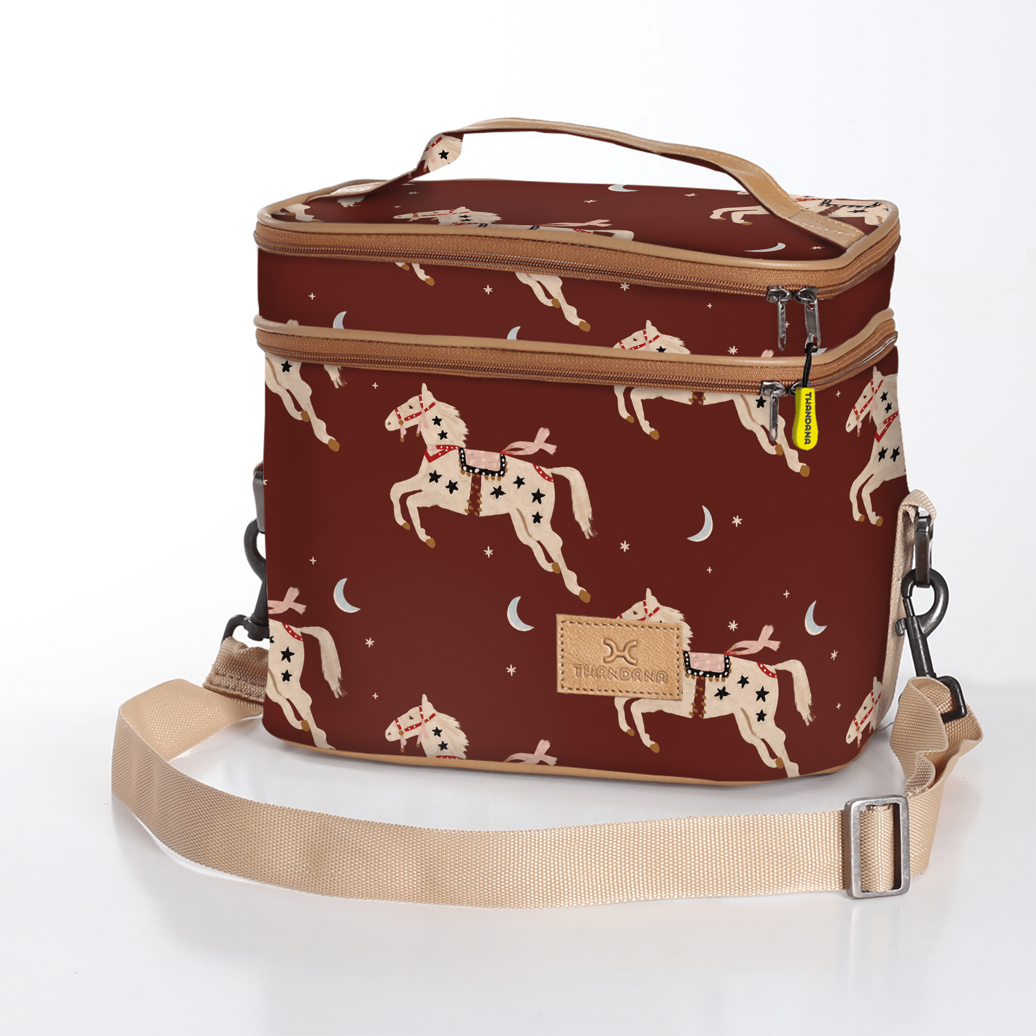 Thandana Kids Laminated Fabric Double Decker Cooler Bag - KaryKase