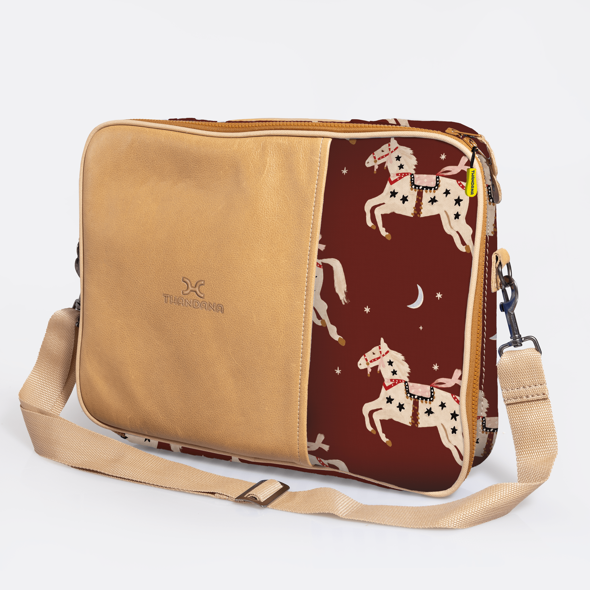 Thandana Kids Laminated Fabric Essential Laptop Bag 15" - KaryKase