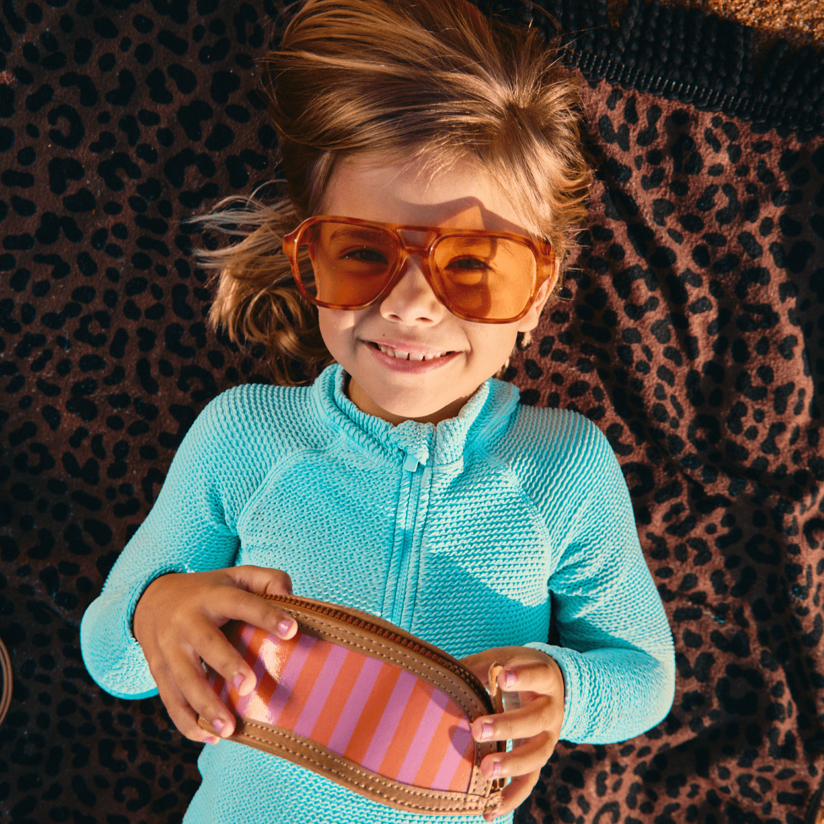 Thandana Kids Laminated Fabric Glasses Case - KaryKase