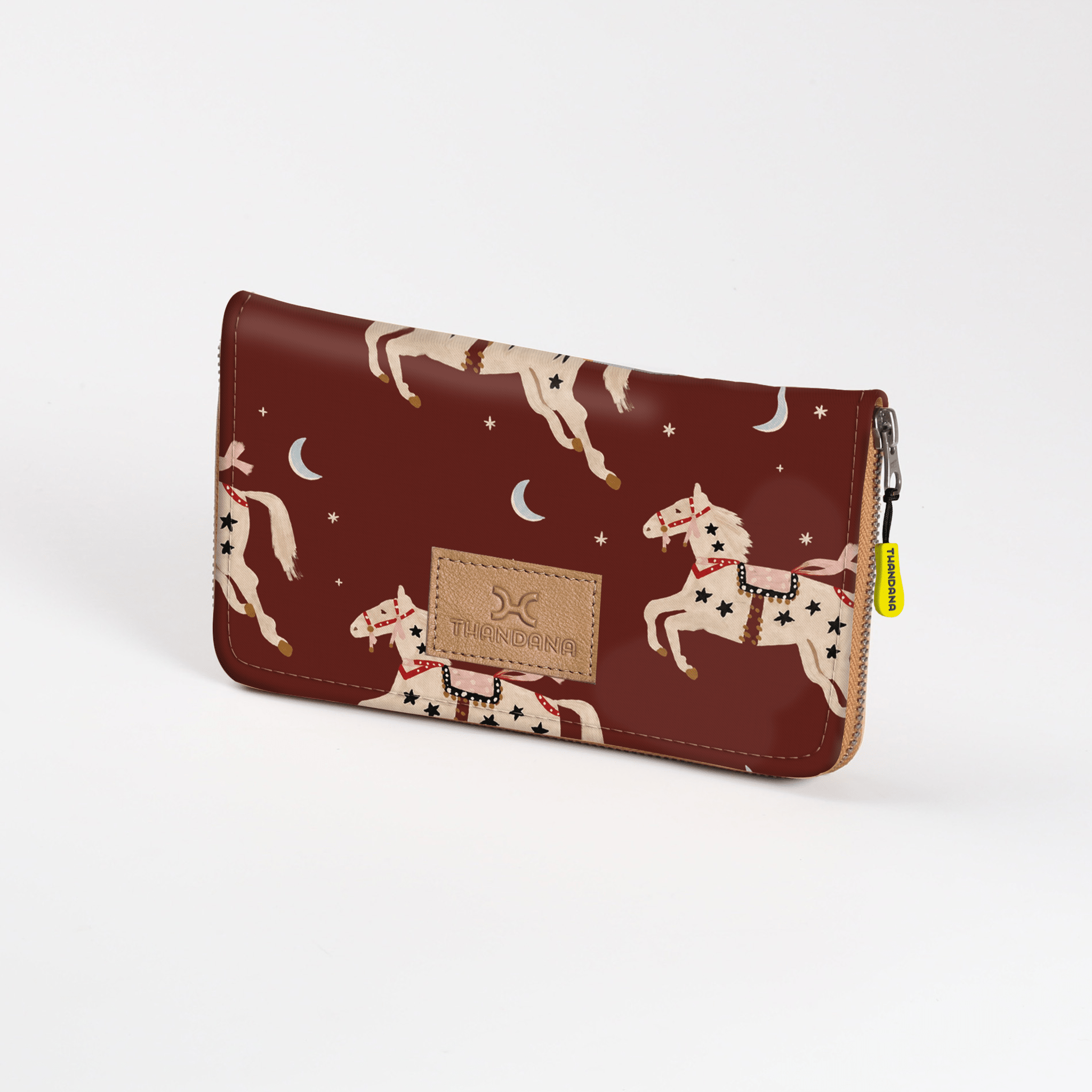 Thandana Kids Laminated Fabric Large Purse - KaryKase