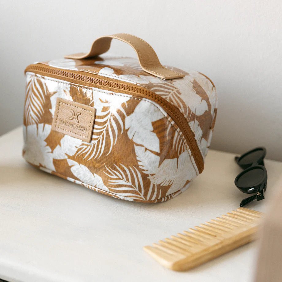 Thandana Kids Laminated Fabric Side Mouth Vanity Bag - KaryKase