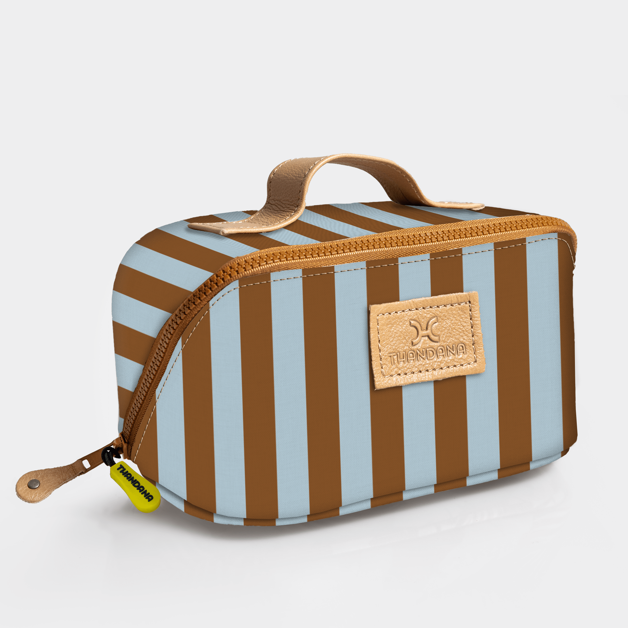 Thandana Kids Laminated Fabric Side Mouth Vanity Bag - KaryKase