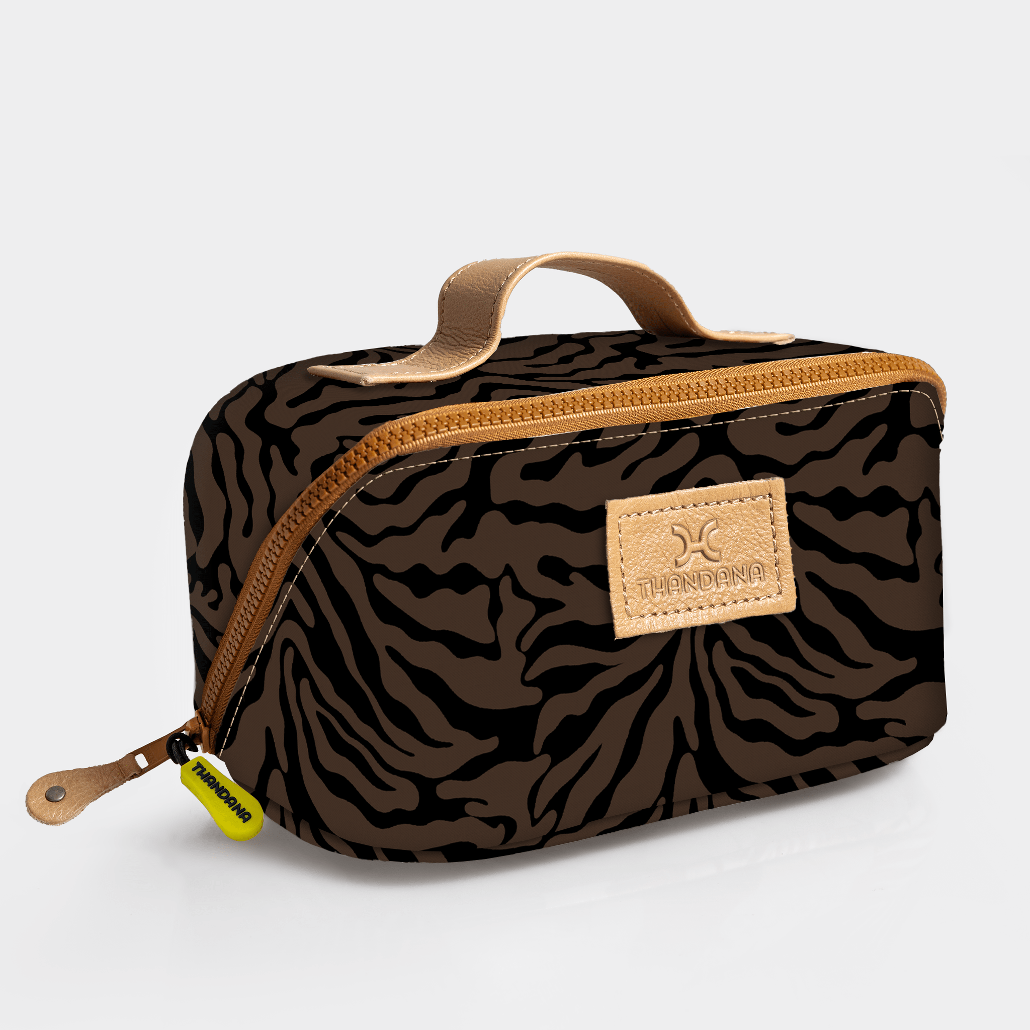 Thandana Kids Laminated Fabric Side Mouth Vanity Bag - KaryKase