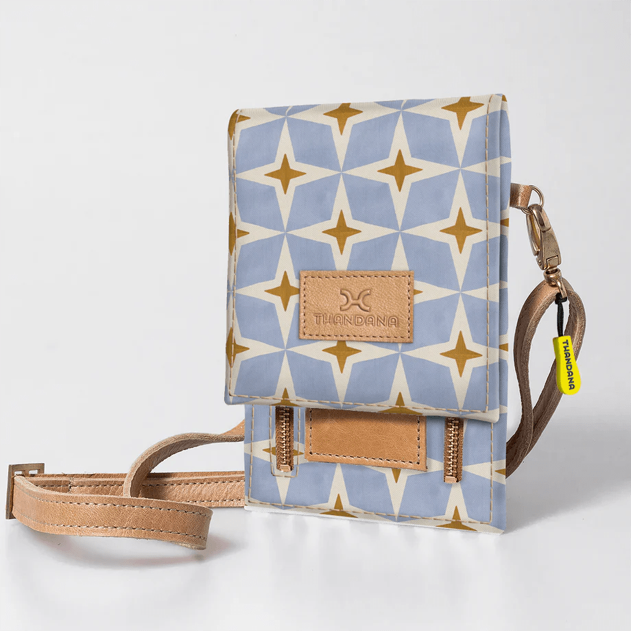 Thandana Kids Laminated Fabric Urban Cellphone Sling - KaryKase