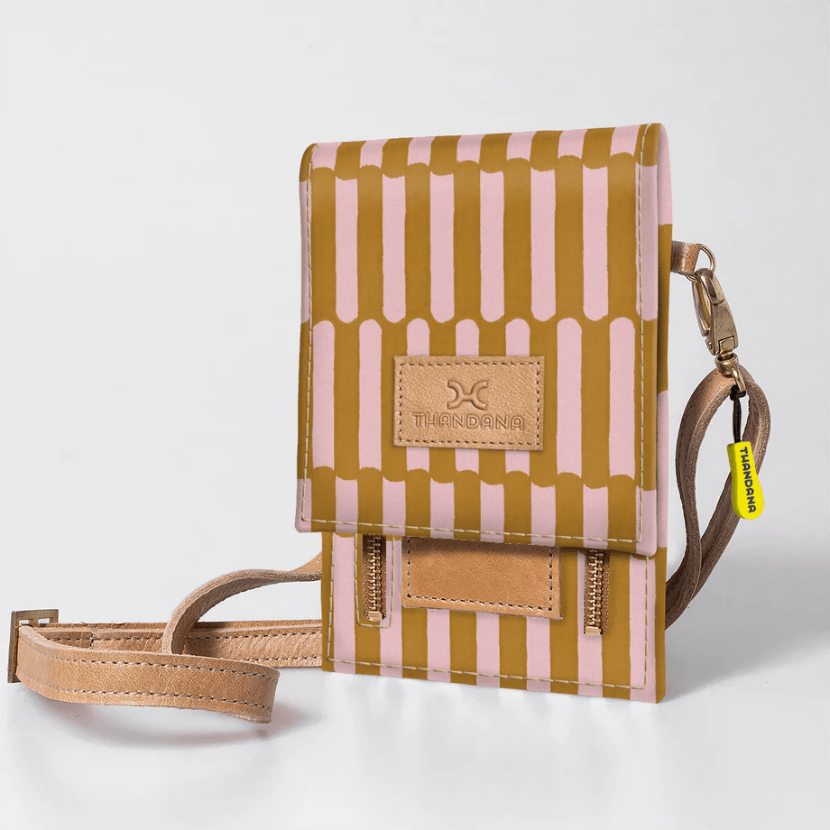 Thandana Kids Laminated Fabric Urban Cellphone Sling - KaryKase