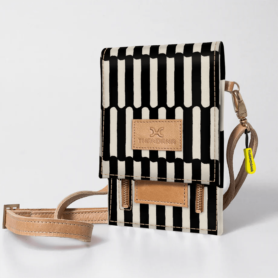 Thandana Kids Laminated Fabric Urban Cellphone Sling - KaryKase