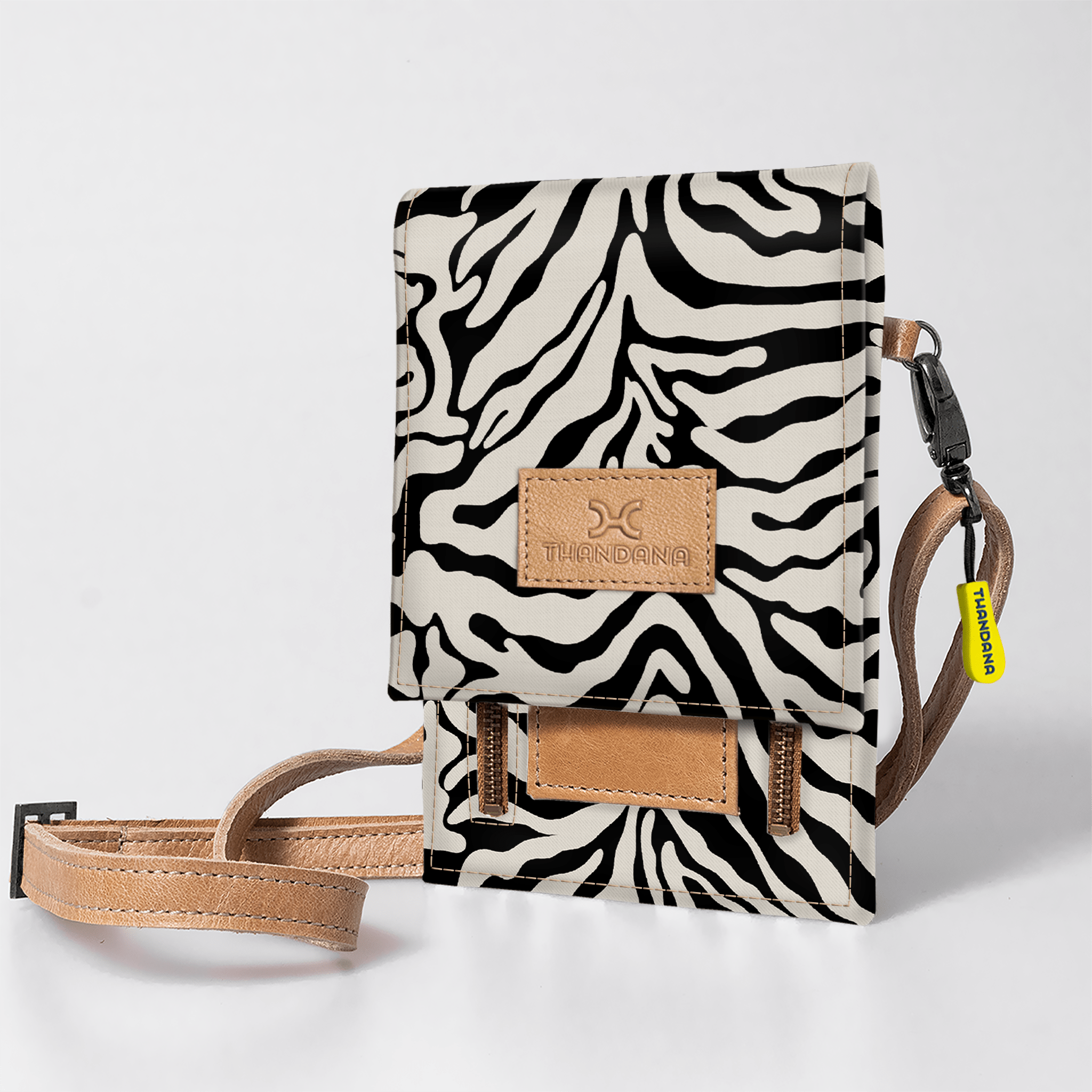 Thandana Kids Laminated Fabric Urban Cellphone Sling - KaryKase