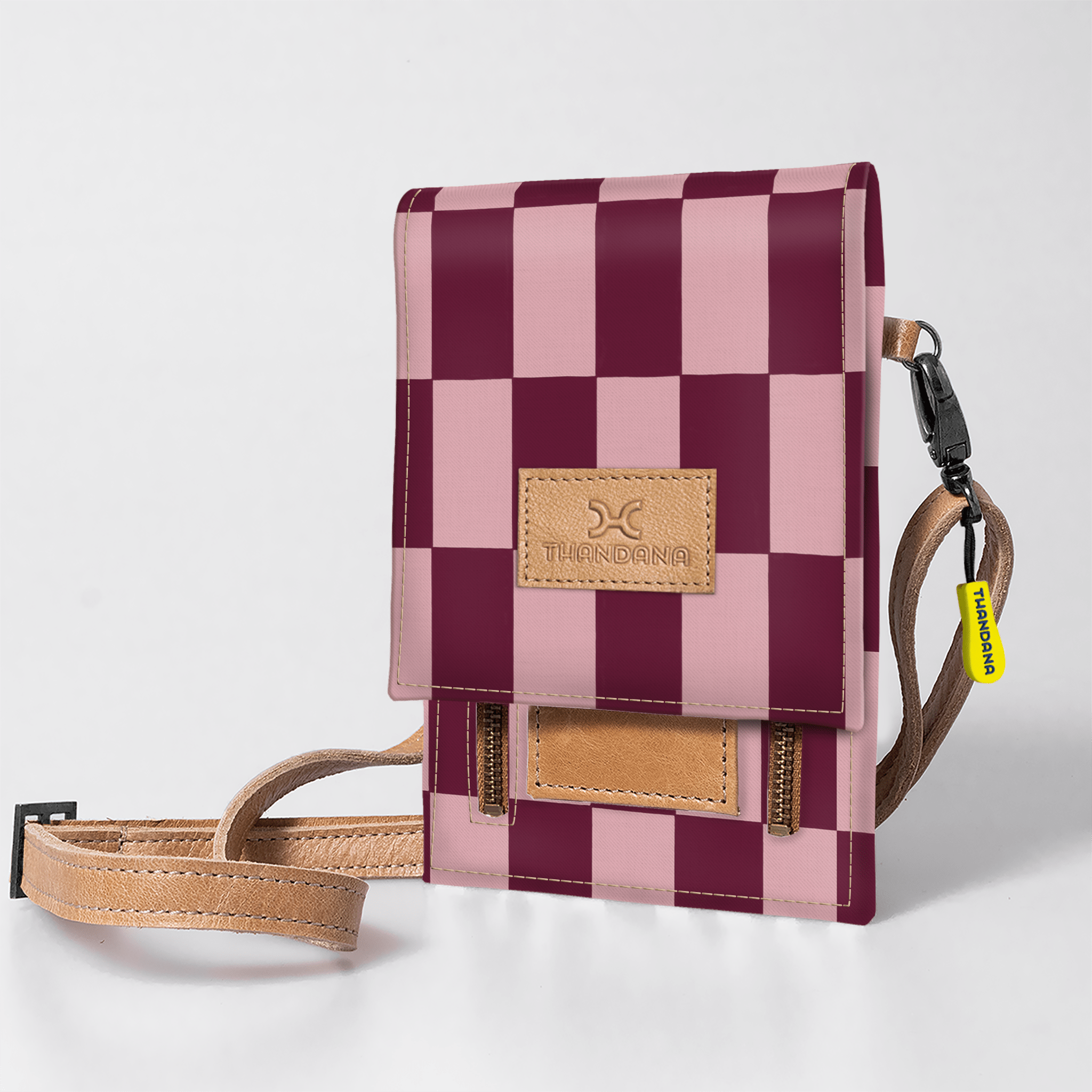 Thandana Kids Laminated Fabric Urban Cellphone Sling - KaryKase