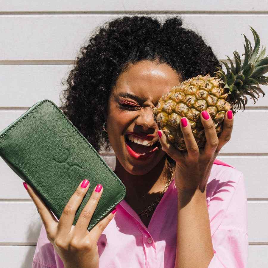 Thandana Ladies Large Leather Wallet - KaryKase