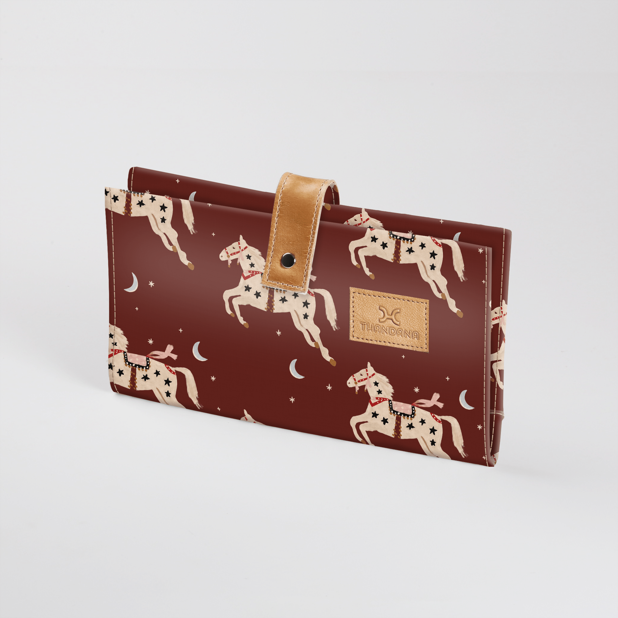 Thandana Laminated Fabric Baby Nappy Wallet - KaryKase