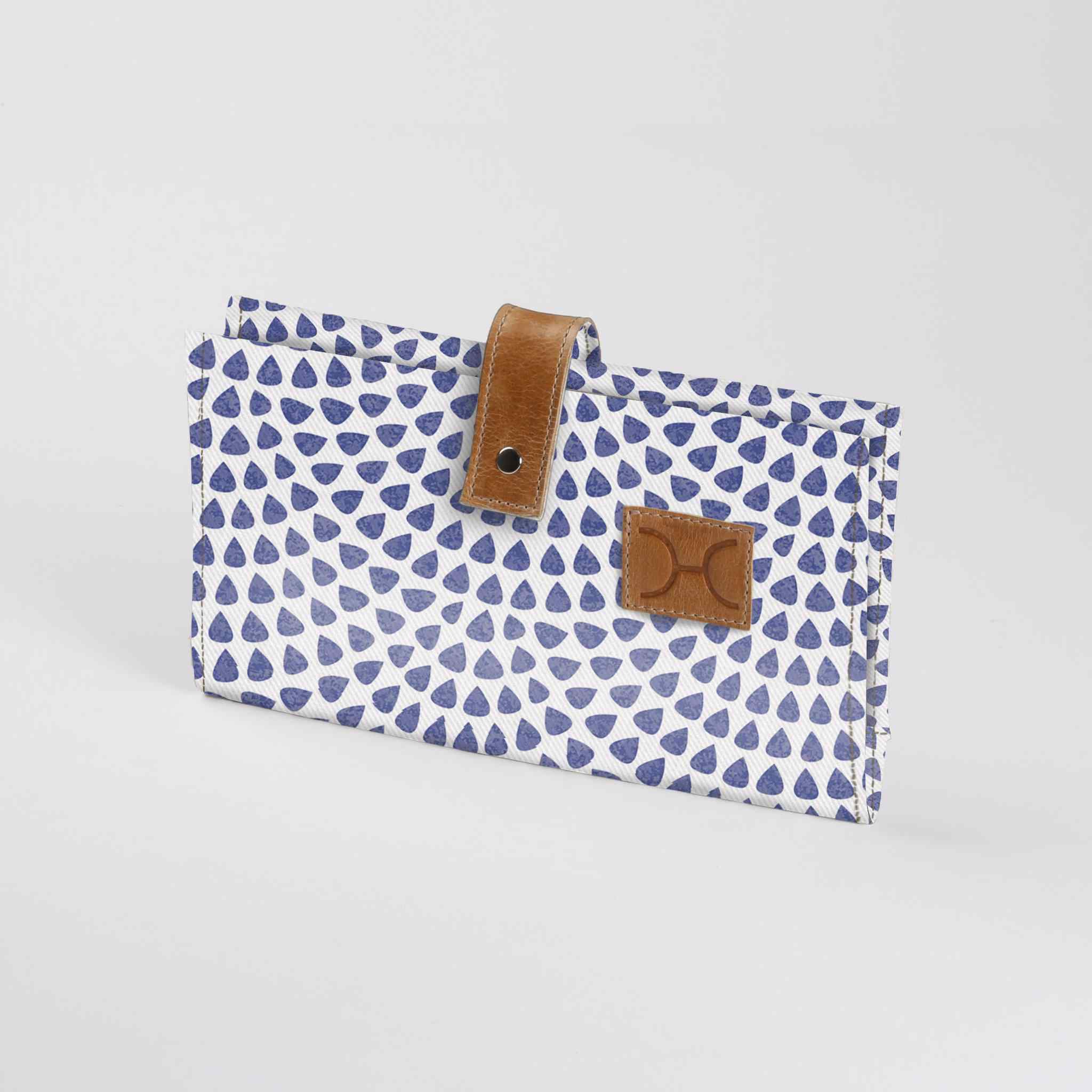 Thandana Laminated Fabric Baby Nappy Wallet - KaryKase