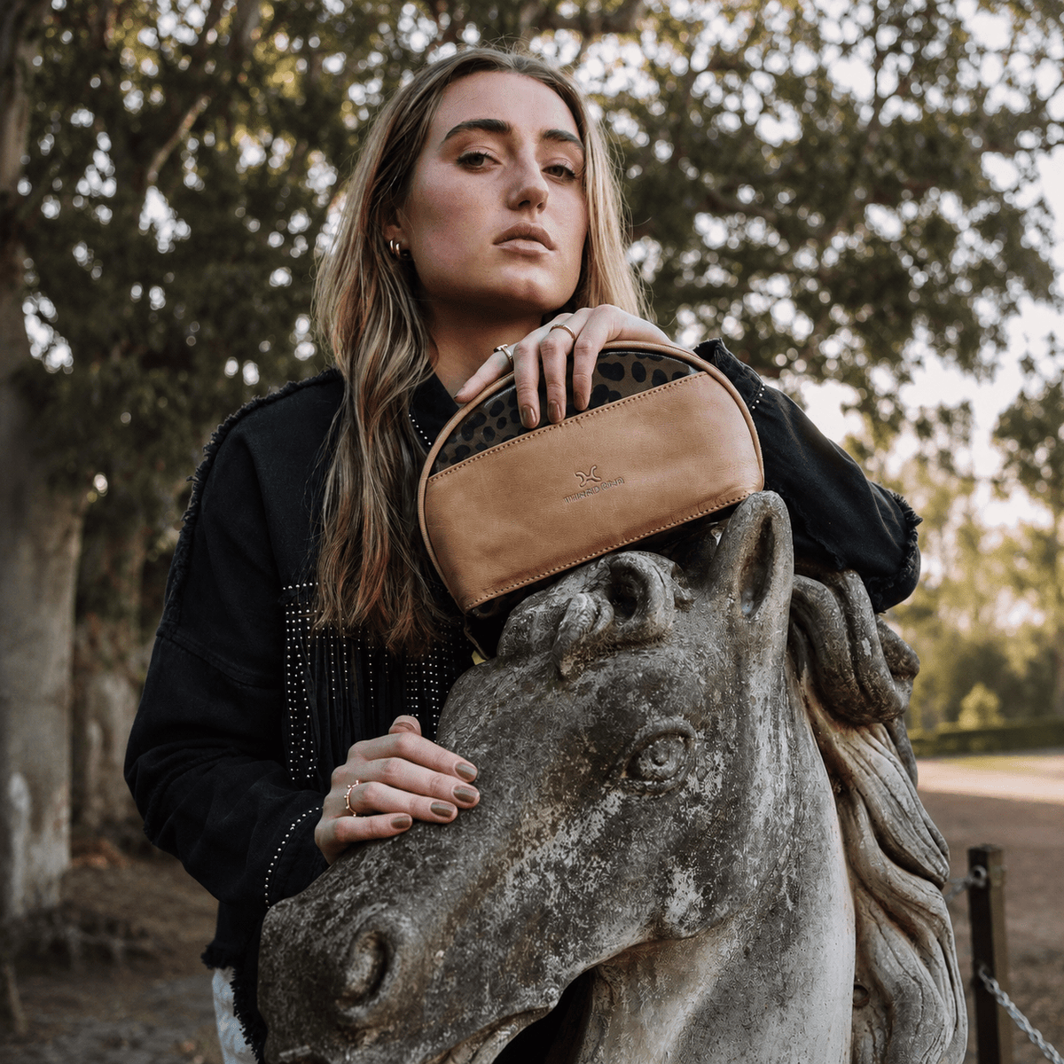 Thandana Laminated Fabric Big Mouth Extender Bag - KaryKase