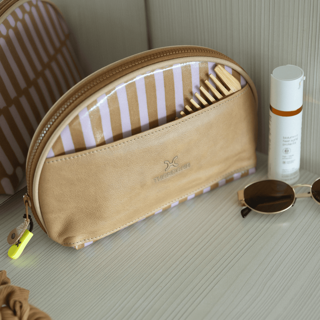 Thandana Laminated Fabric Big Mouth Extender Bag - KaryKase