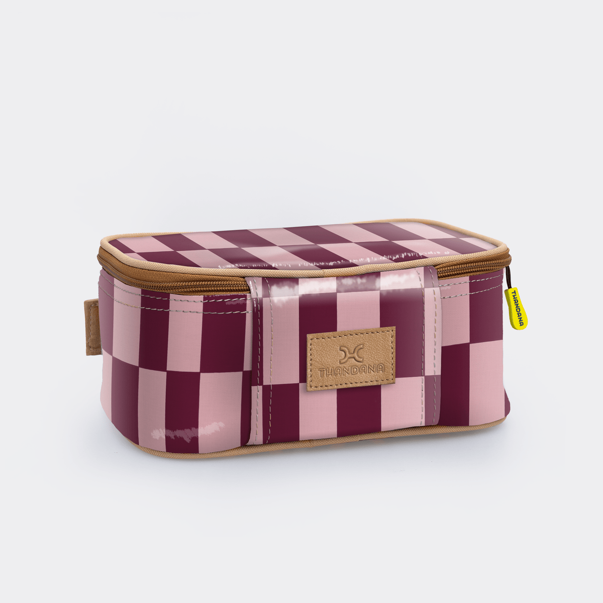 Thandana Laminated Fabric Box Vanity Case - KaryKase