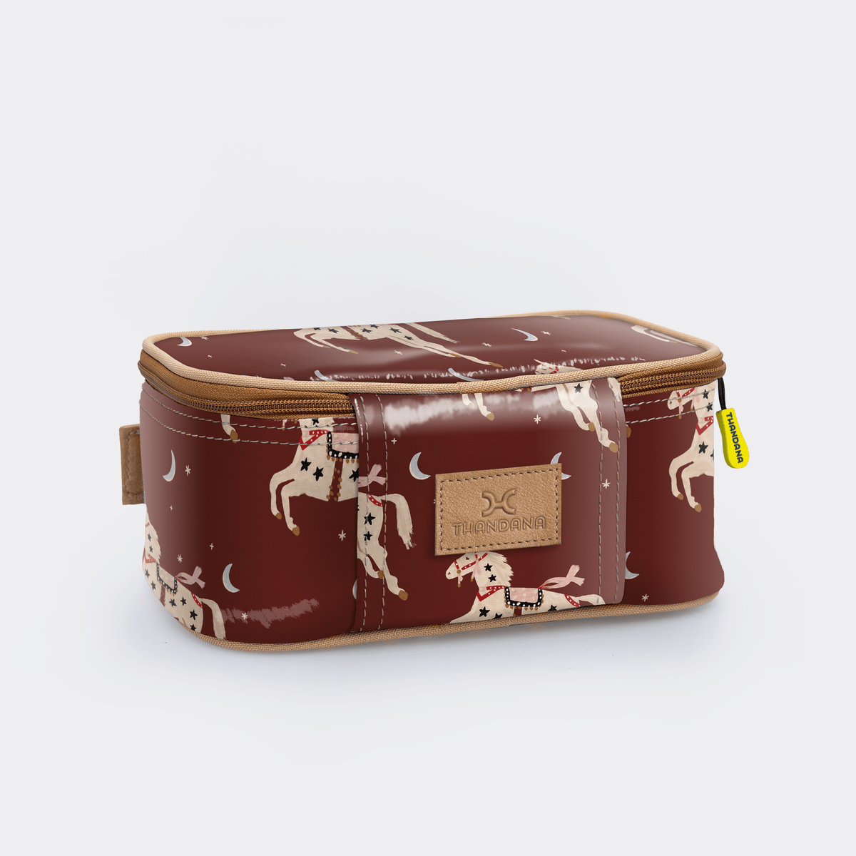 Thandana Laminated Fabric Box Vanity Case - KaryKase