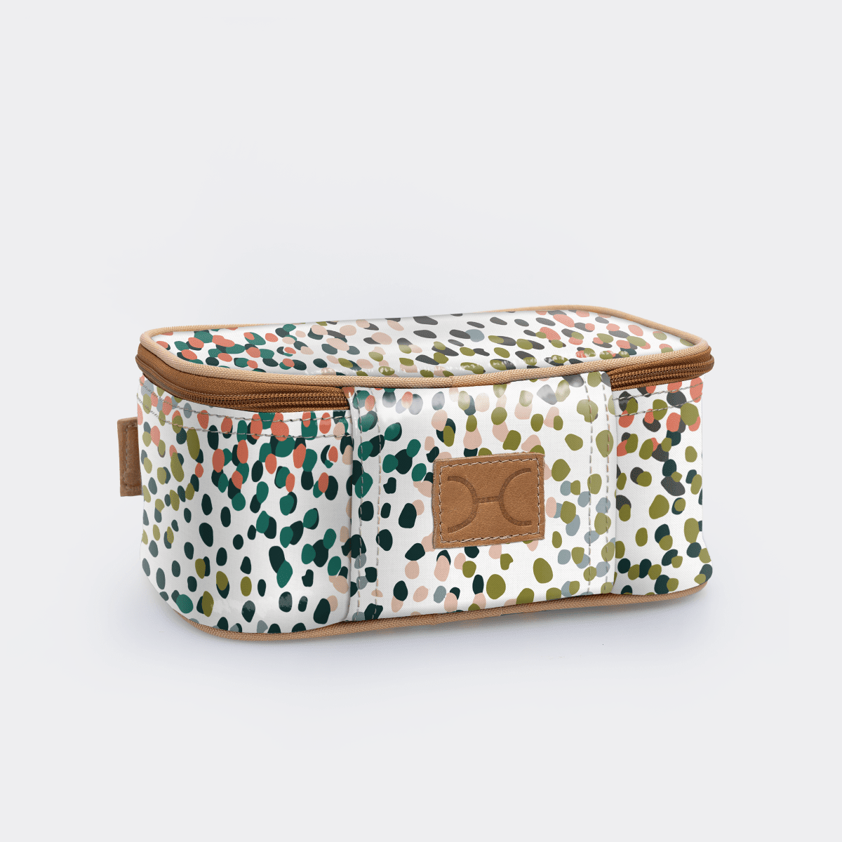 Thandana Laminated Fabric Box Vanity Case - KaryKase