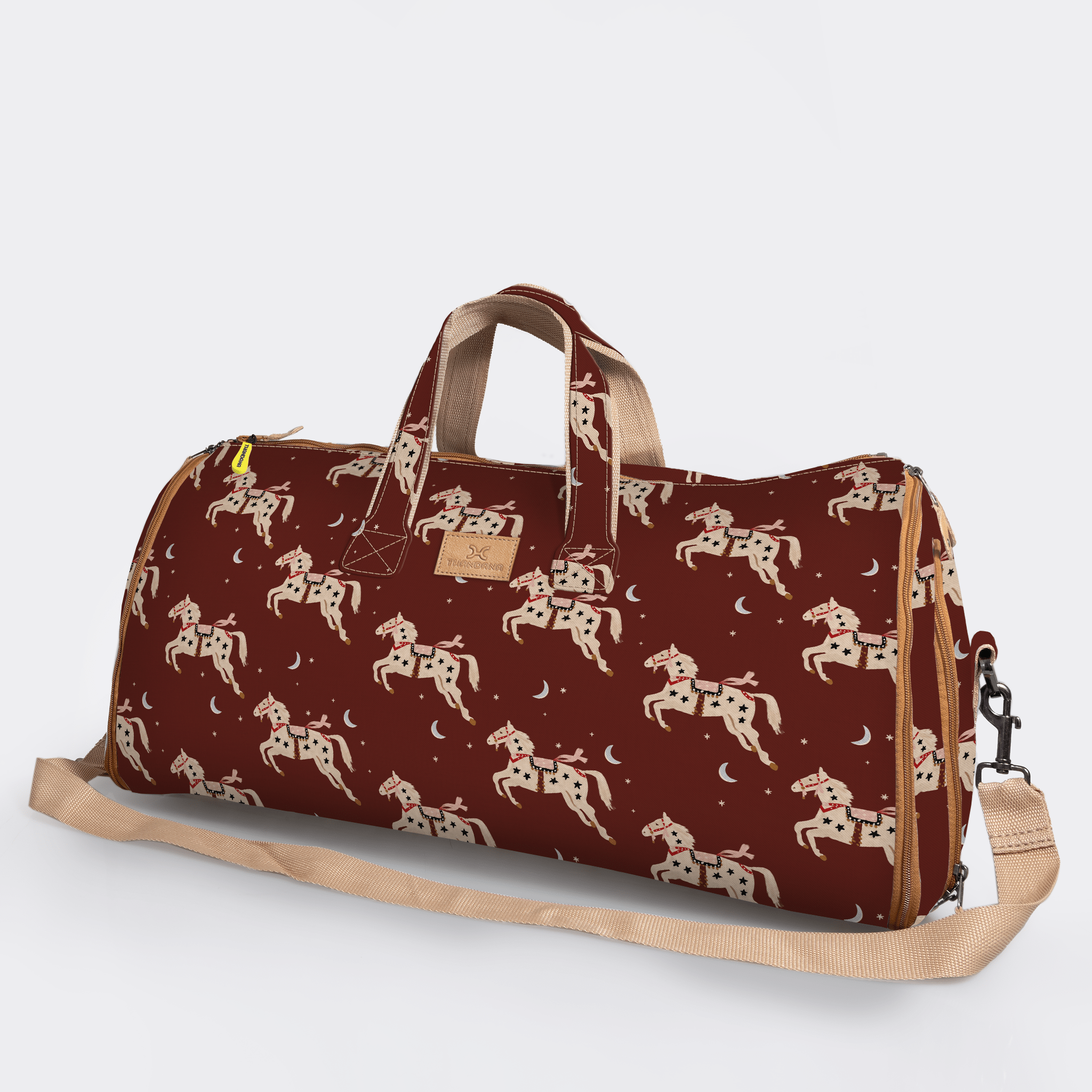 Thandana Laminated Fabric Carry All Travel Bag - KaryKase
