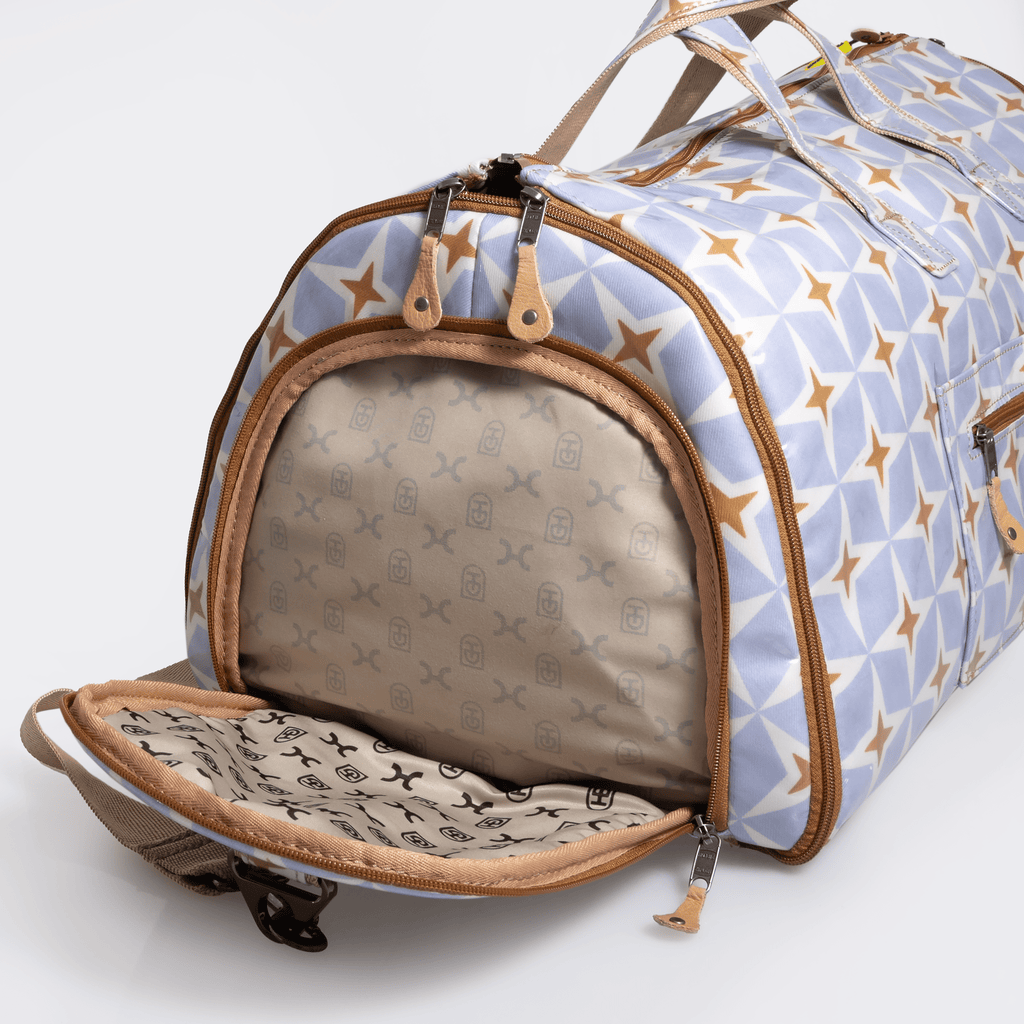 Thandana Laminated Fabric Carry All Travel Bag - KaryKase