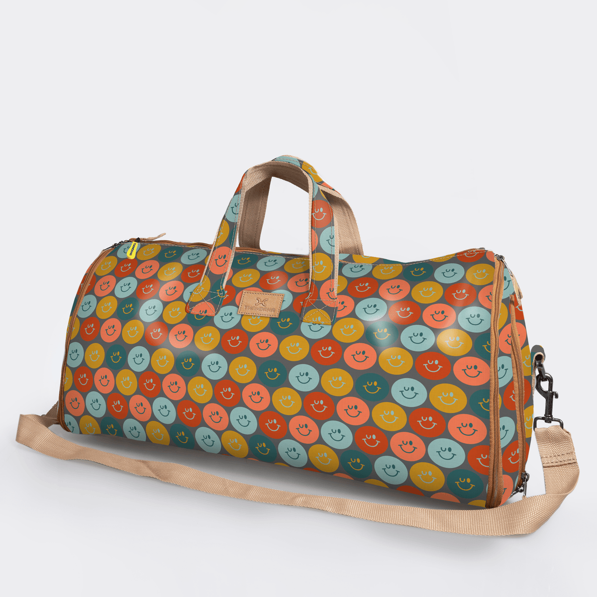 Thandana Laminated Fabric Carry All Travel Bag - KaryKase