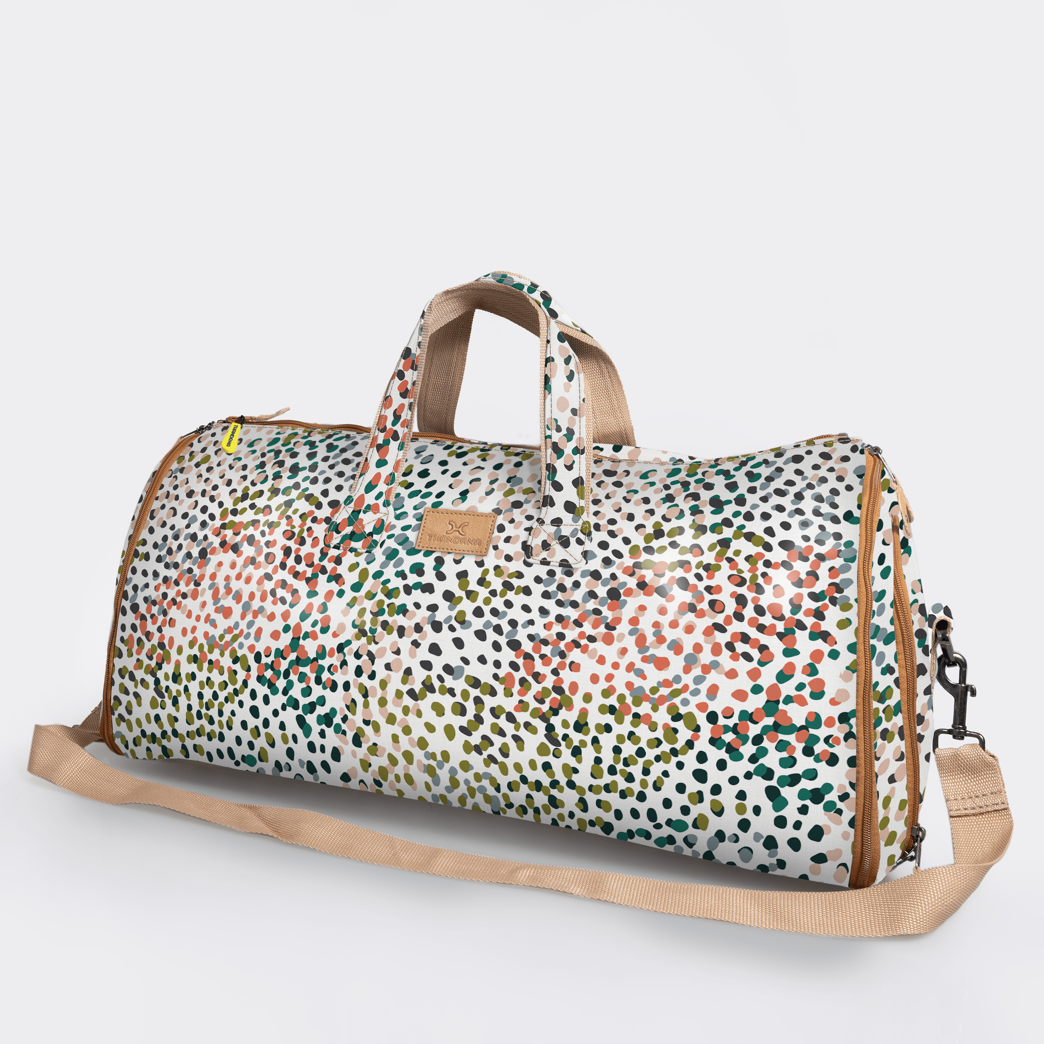 Thandana Laminated Fabric Carry All Travel Bag - KaryKase