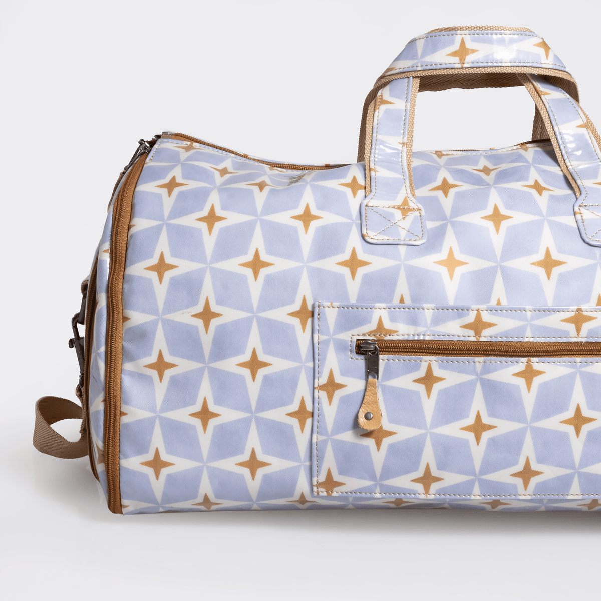 Thandana Laminated Fabric Carry All Travel Bag - KaryKase
