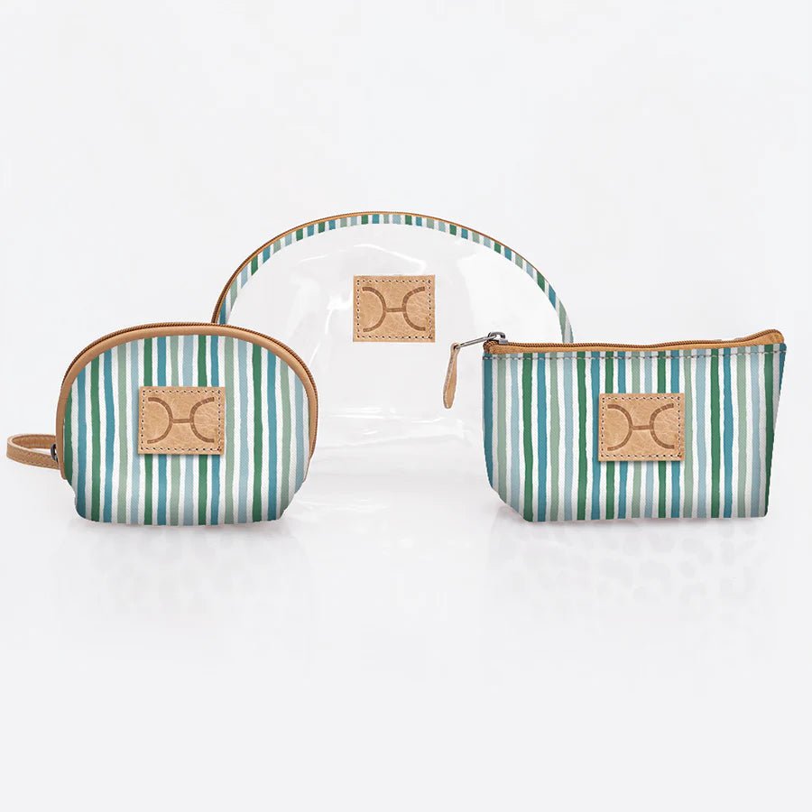 Thandana Laminated Fabric Clear Maxi Big Mouth Set - KaryKase