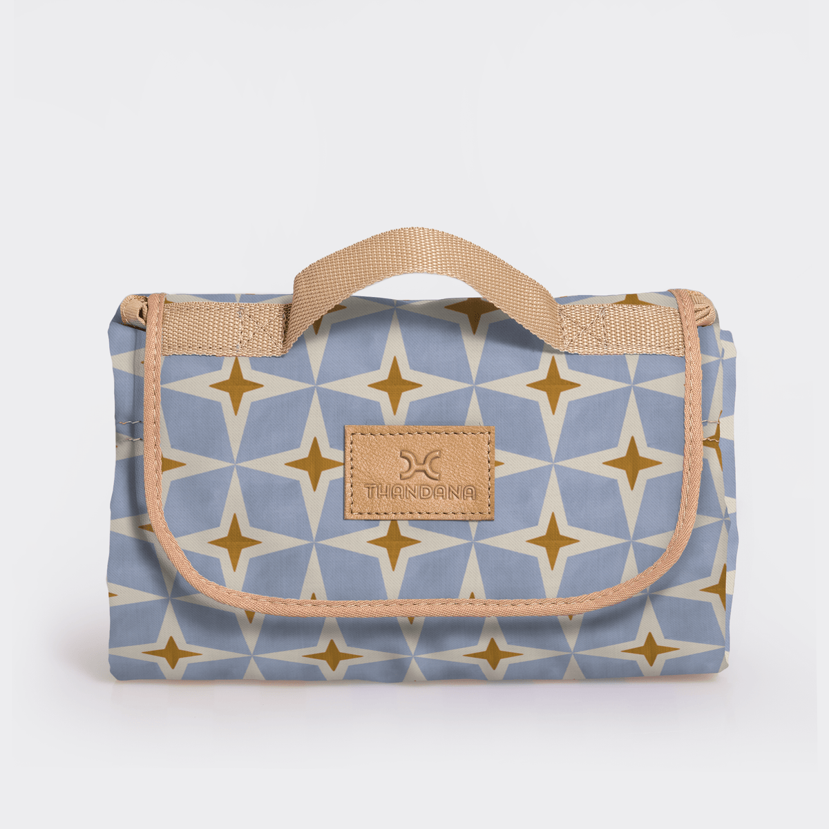 Thandana Laminated Fabric Compact Carry Picnic Blanket - KaryKase
