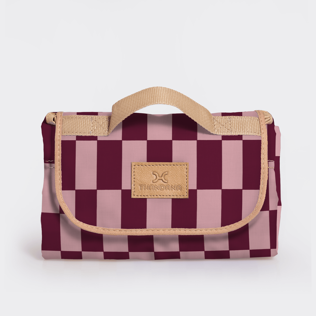 Thandana Laminated Fabric Compact Carry Picnic Blanket - KaryKase