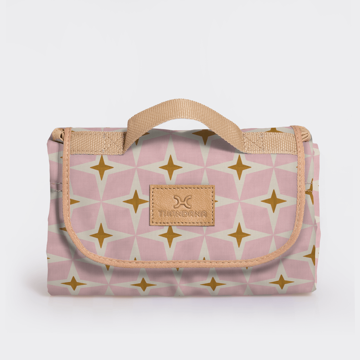Thandana Laminated Fabric Compact Carry Picnic Blanket - KaryKase