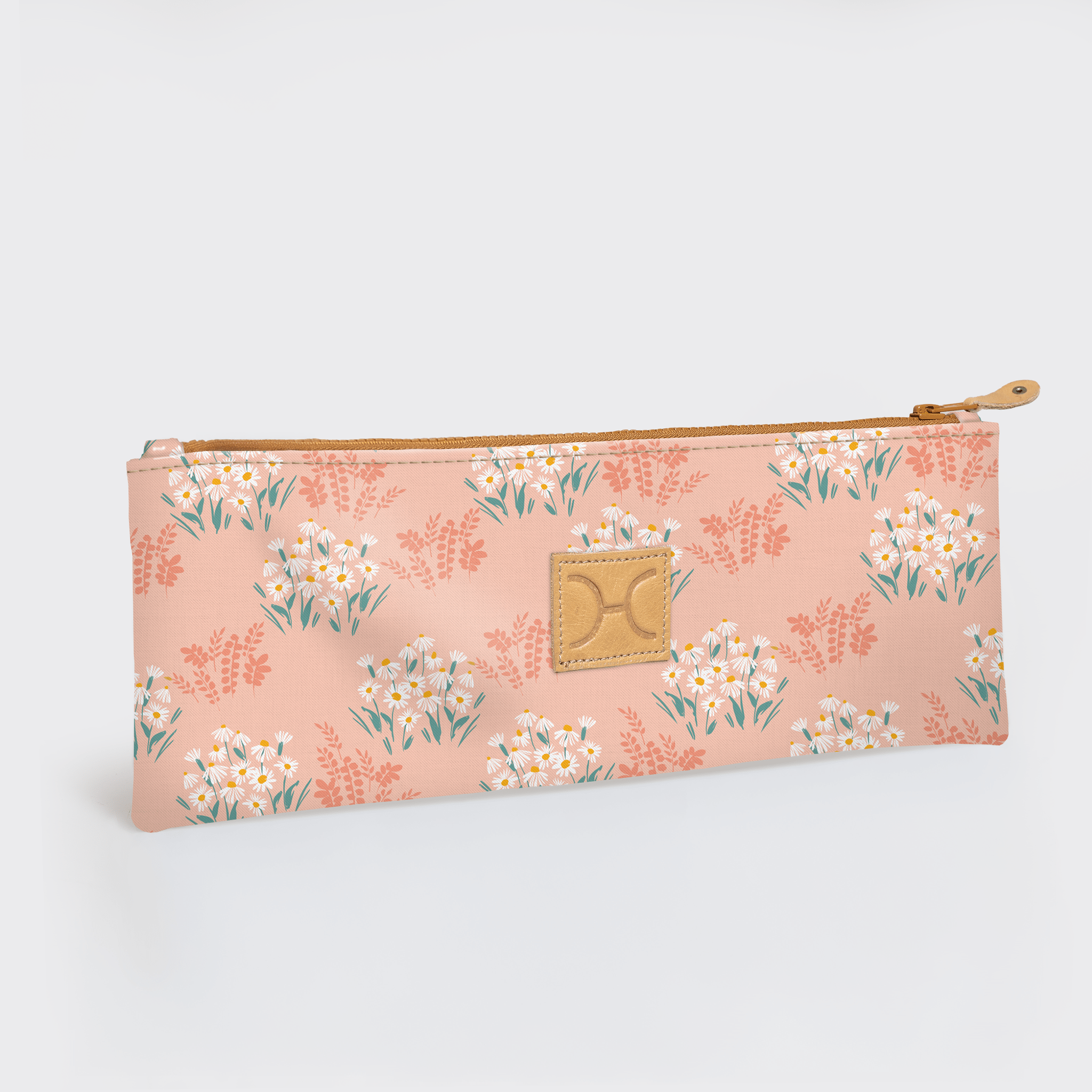 Thandana Laminated Fabric Doodle Pencil Pouch - KaryKase