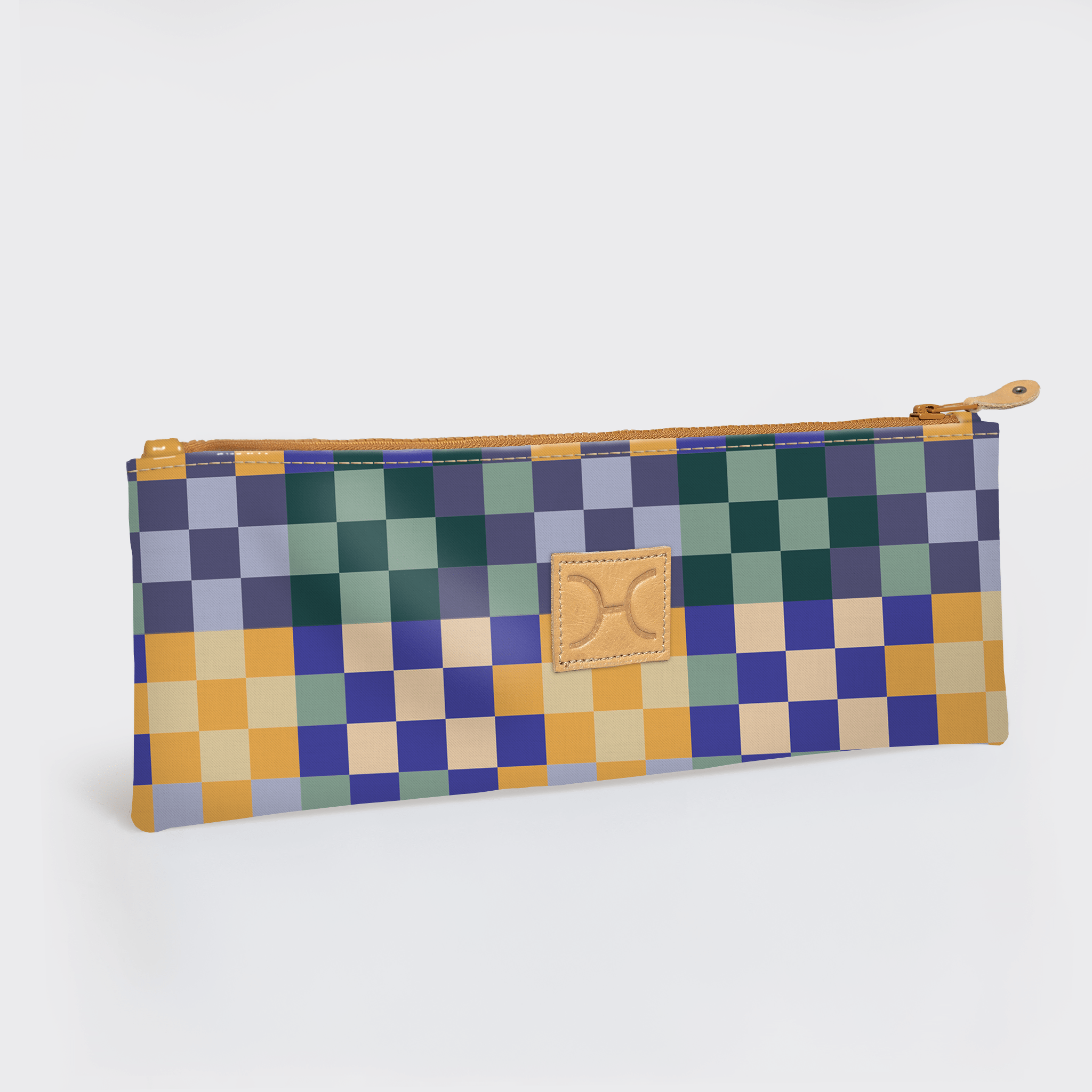 Thandana Laminated Fabric Doodle Pencil Pouch - KaryKase