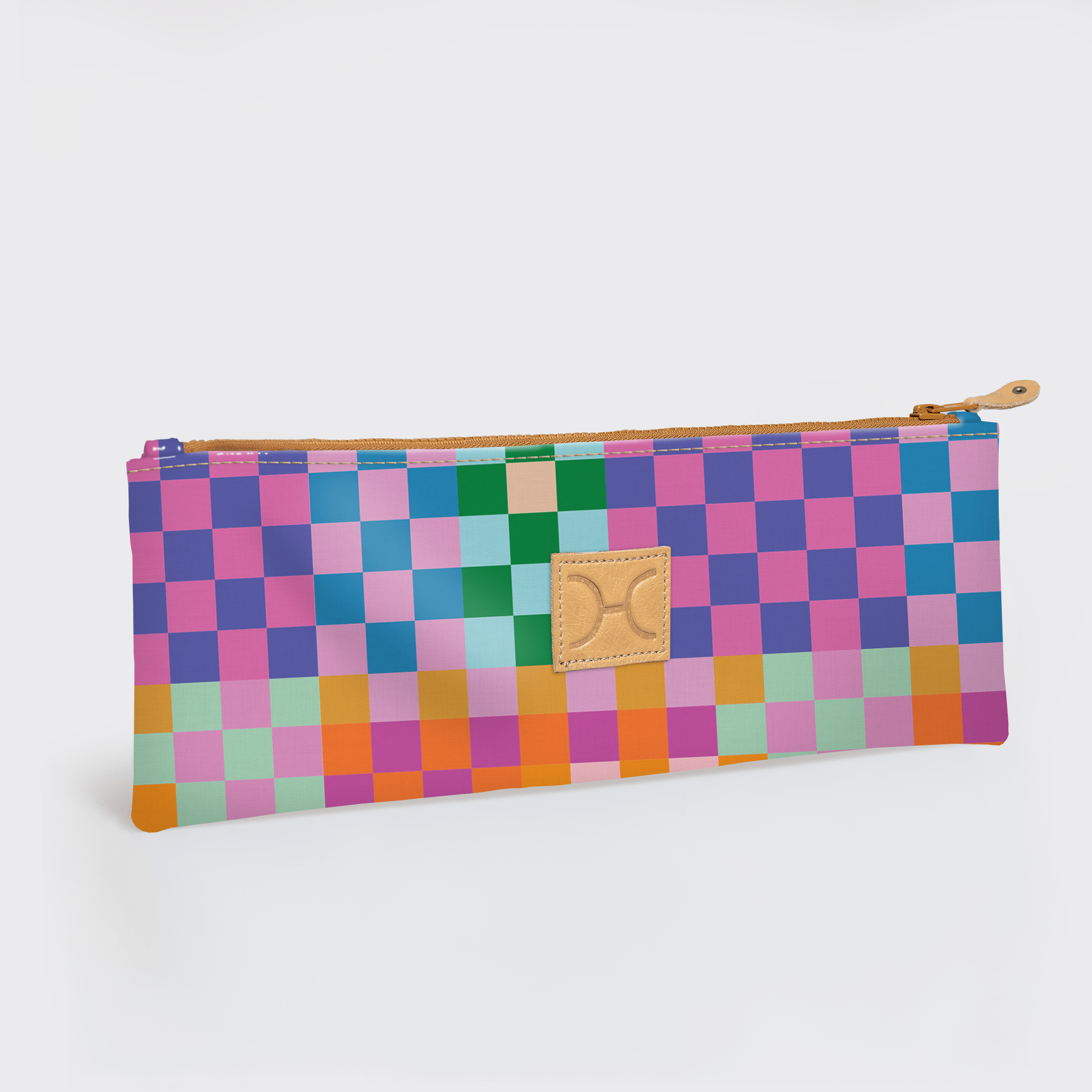 Thandana Laminated Fabric Doodle Pencil Pouch - KaryKase