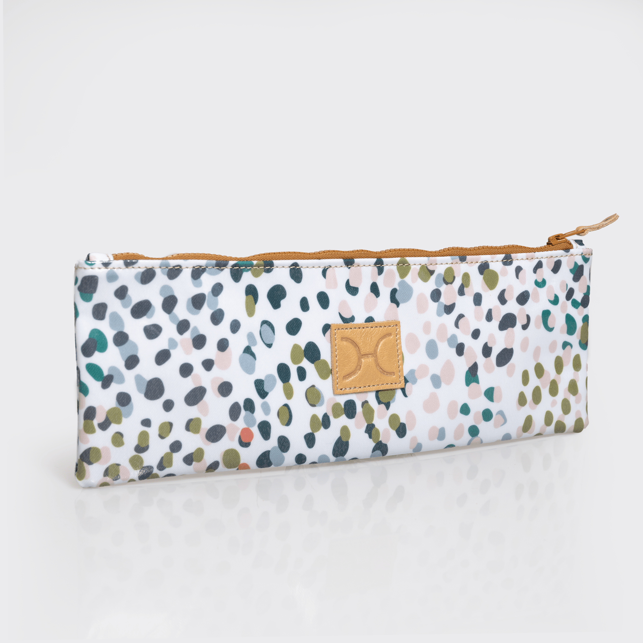 Thandana Laminated Fabric Doodle Pencil Pouch - KaryKase