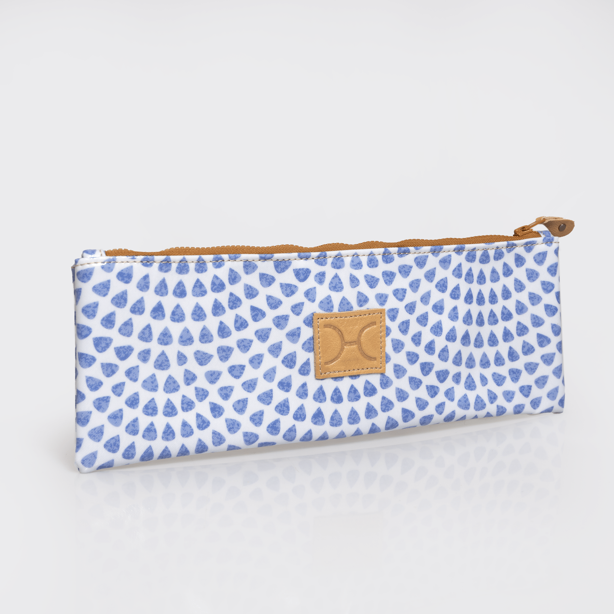 Thandana Laminated Fabric Doodle Pencil Pouch - KaryKase