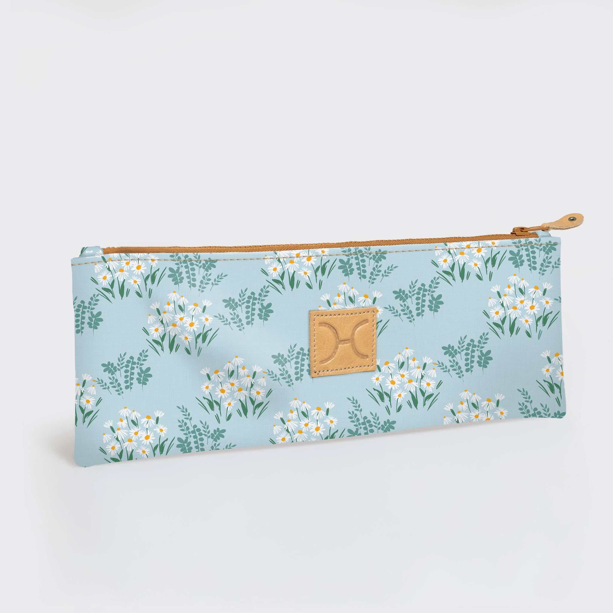 Thandana Laminated Fabric Doodle Pencil Pouch - KaryKase