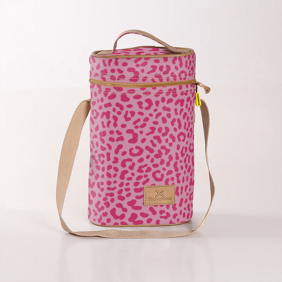 Thandana Laminated Fabric Double Carry Wine Cooler - KaryKase