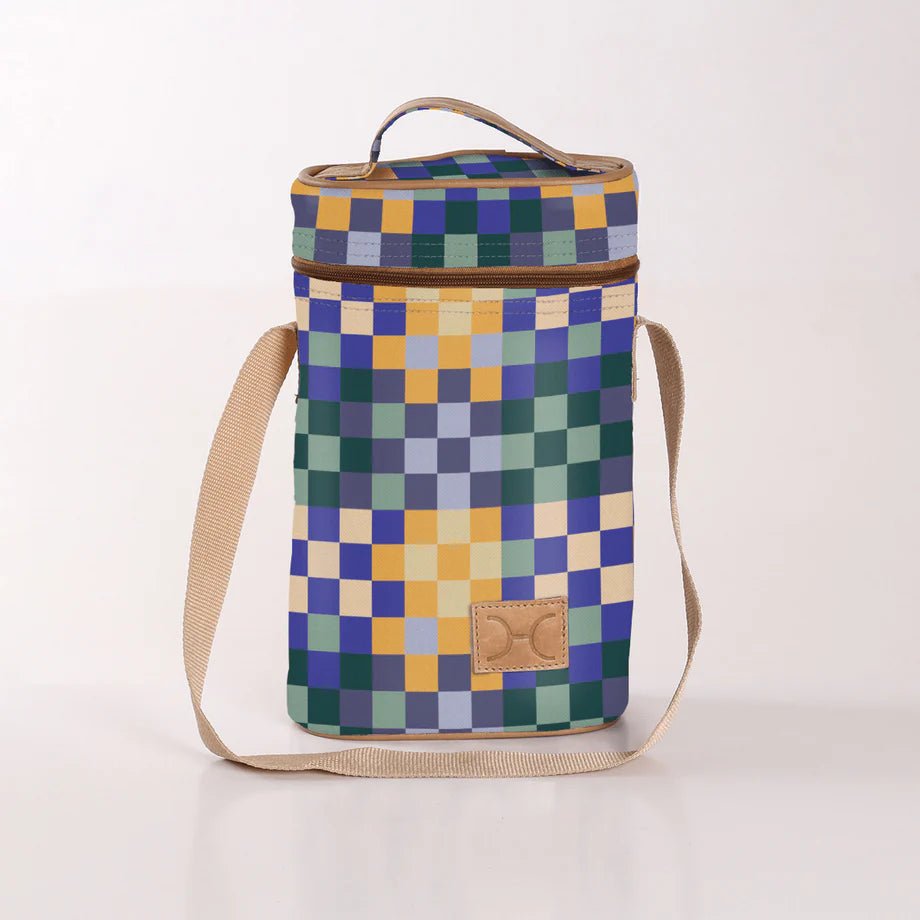 Thandana Laminated Fabric Double Carry Wine Cooler - KaryKase