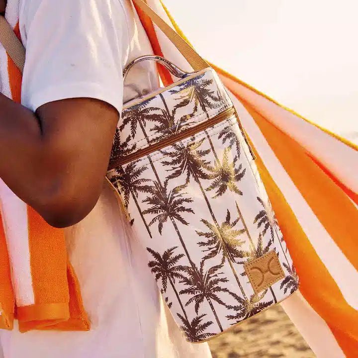 Thandana Laminated Fabric Double Carry Wine Cooler - KaryKase