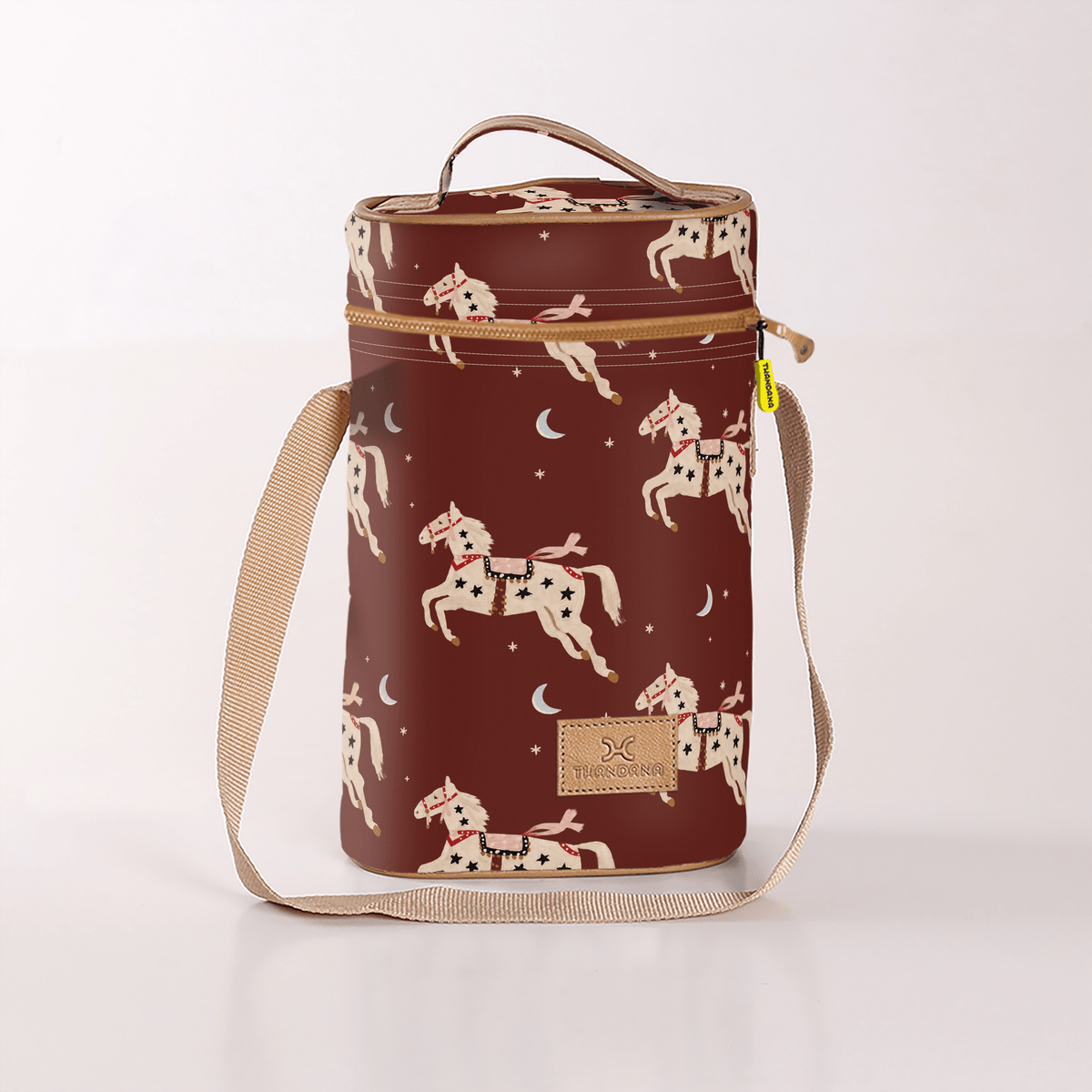 Thandana Laminated Fabric Double Carry Wine Cooler - KaryKase