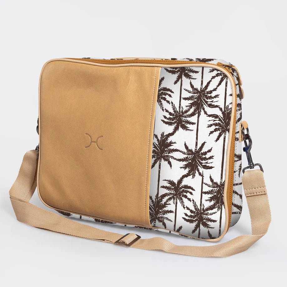 Thandana Laminated Fabric Essential Laptop Bag 15" - KaryKase